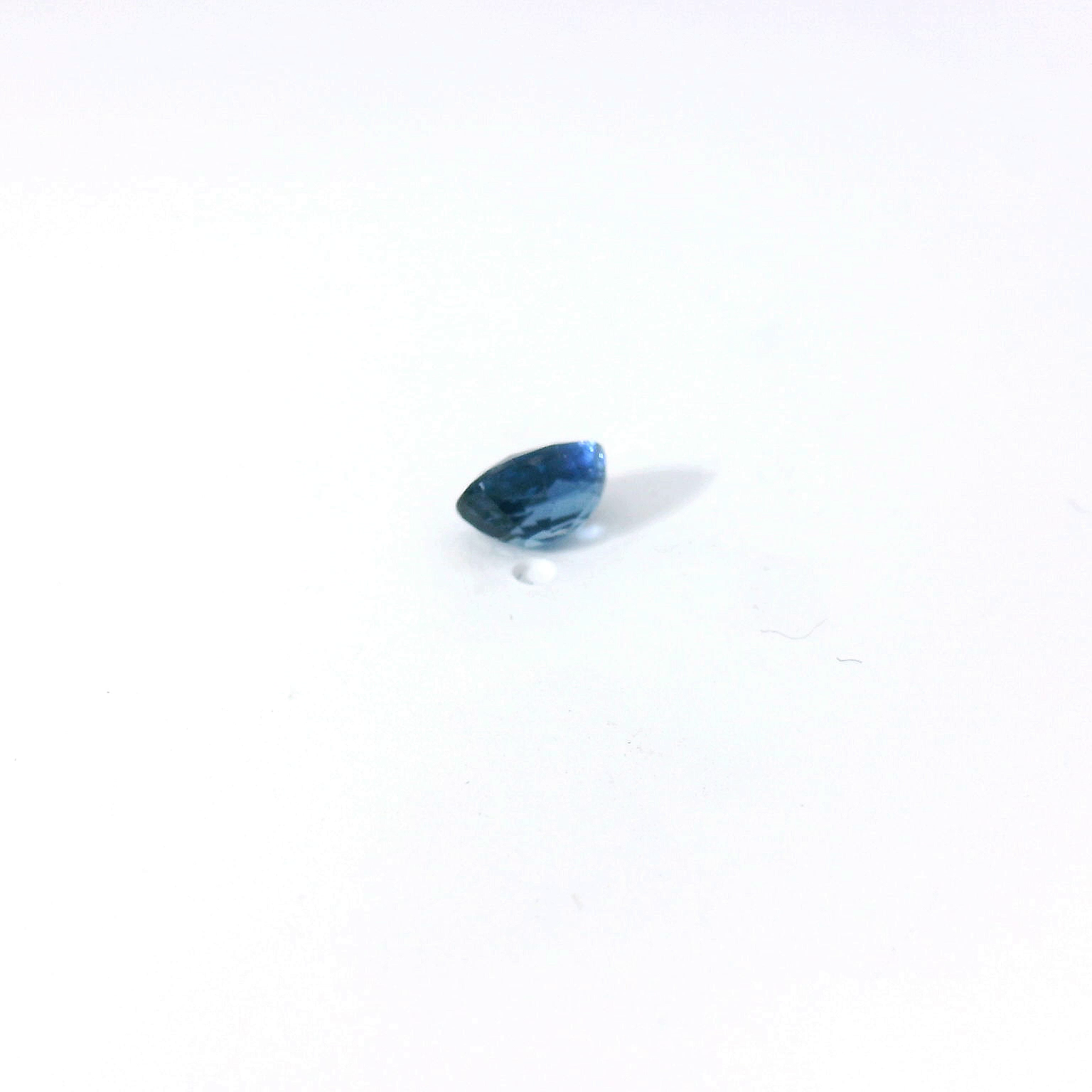blue oval sapphire