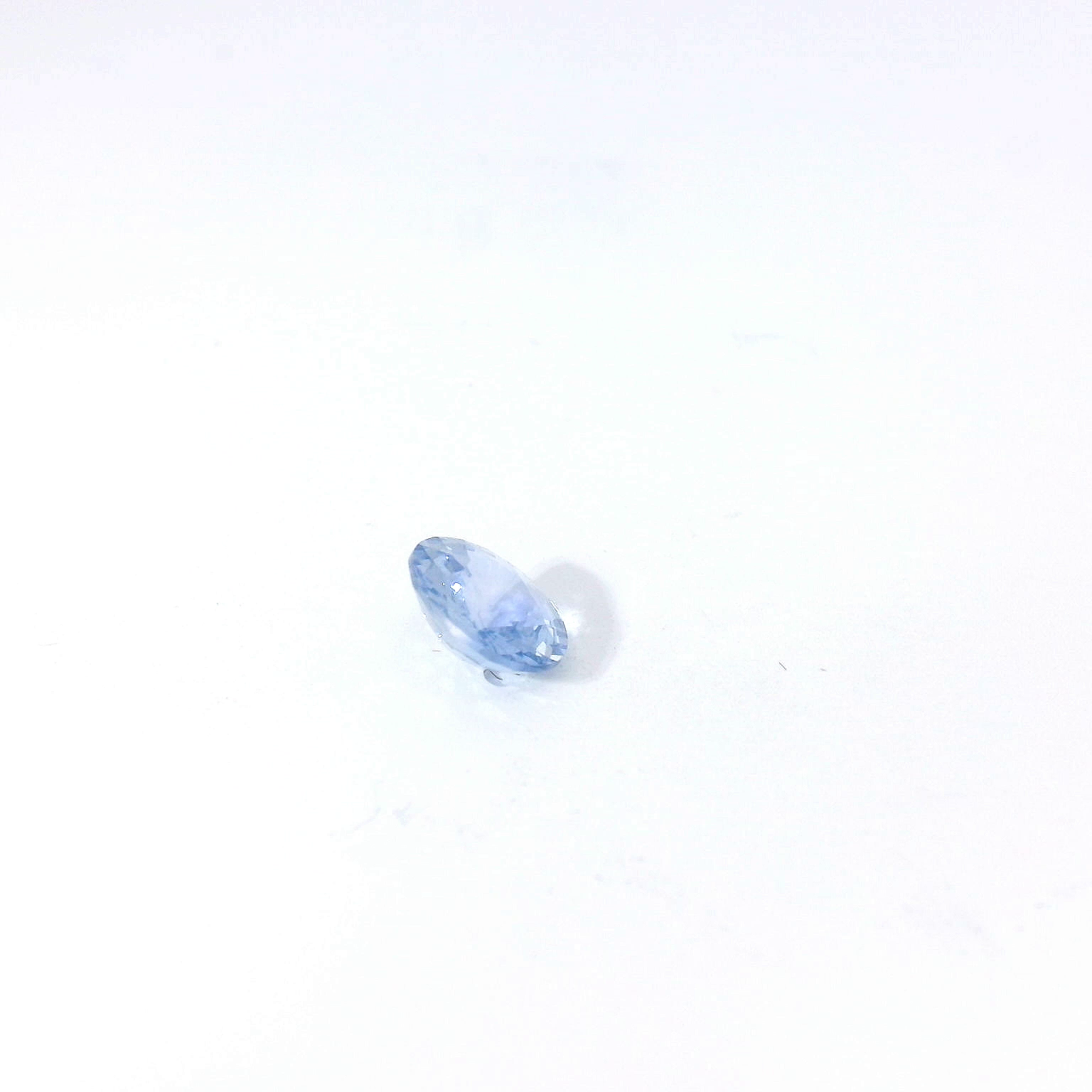 Blue fantasy cut sapphire