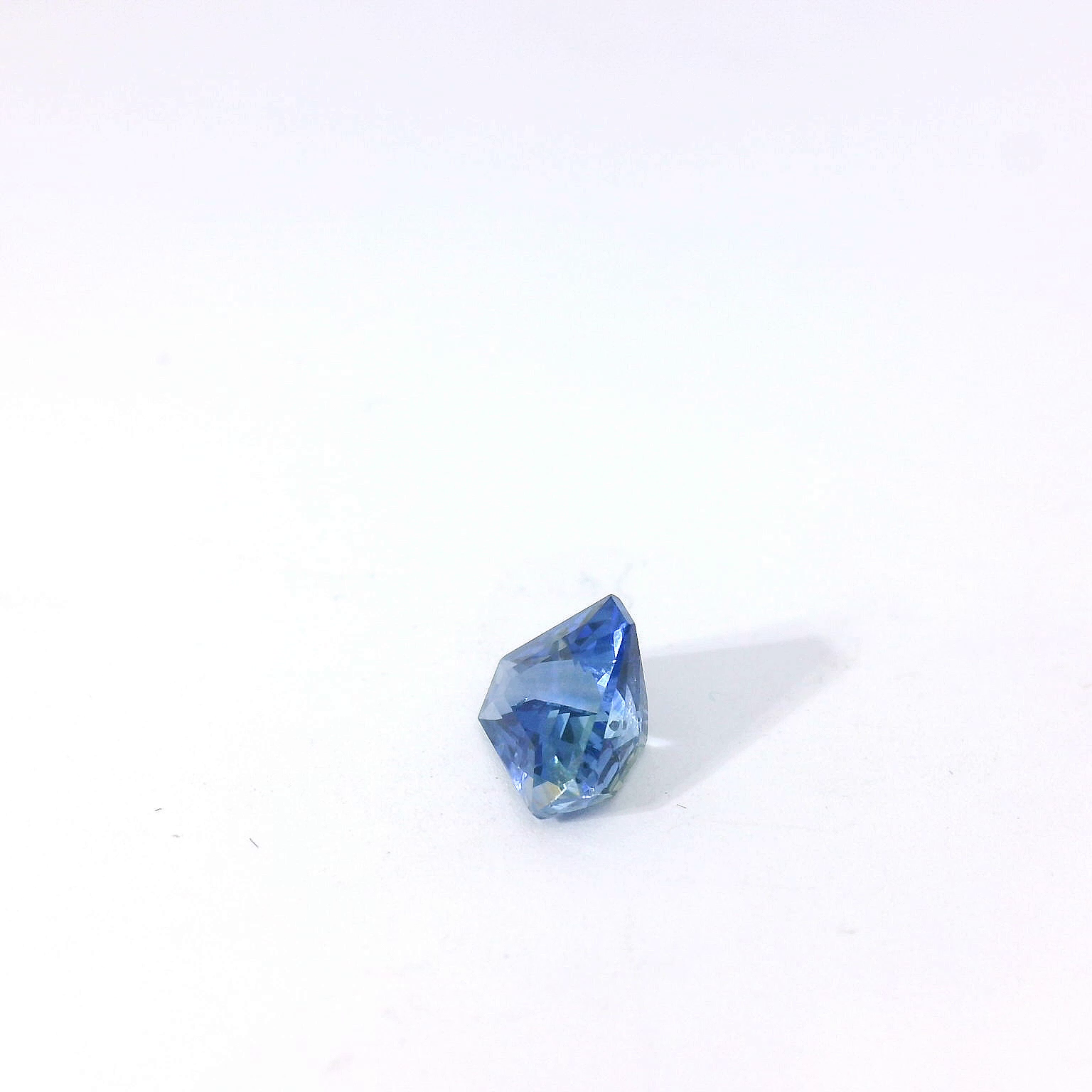 multi-color fantasy cut sapphire