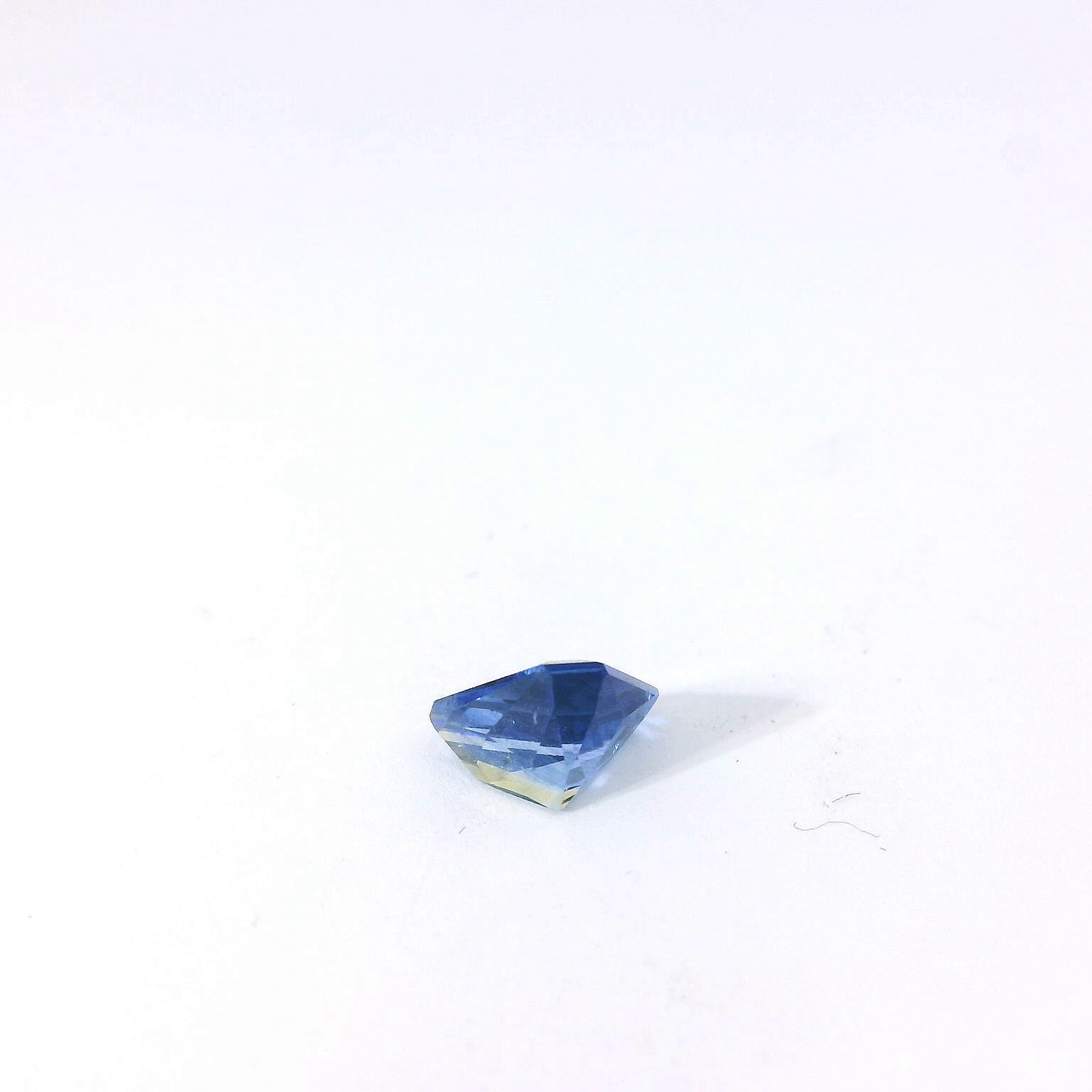 multi-color fantasy cut sapphire