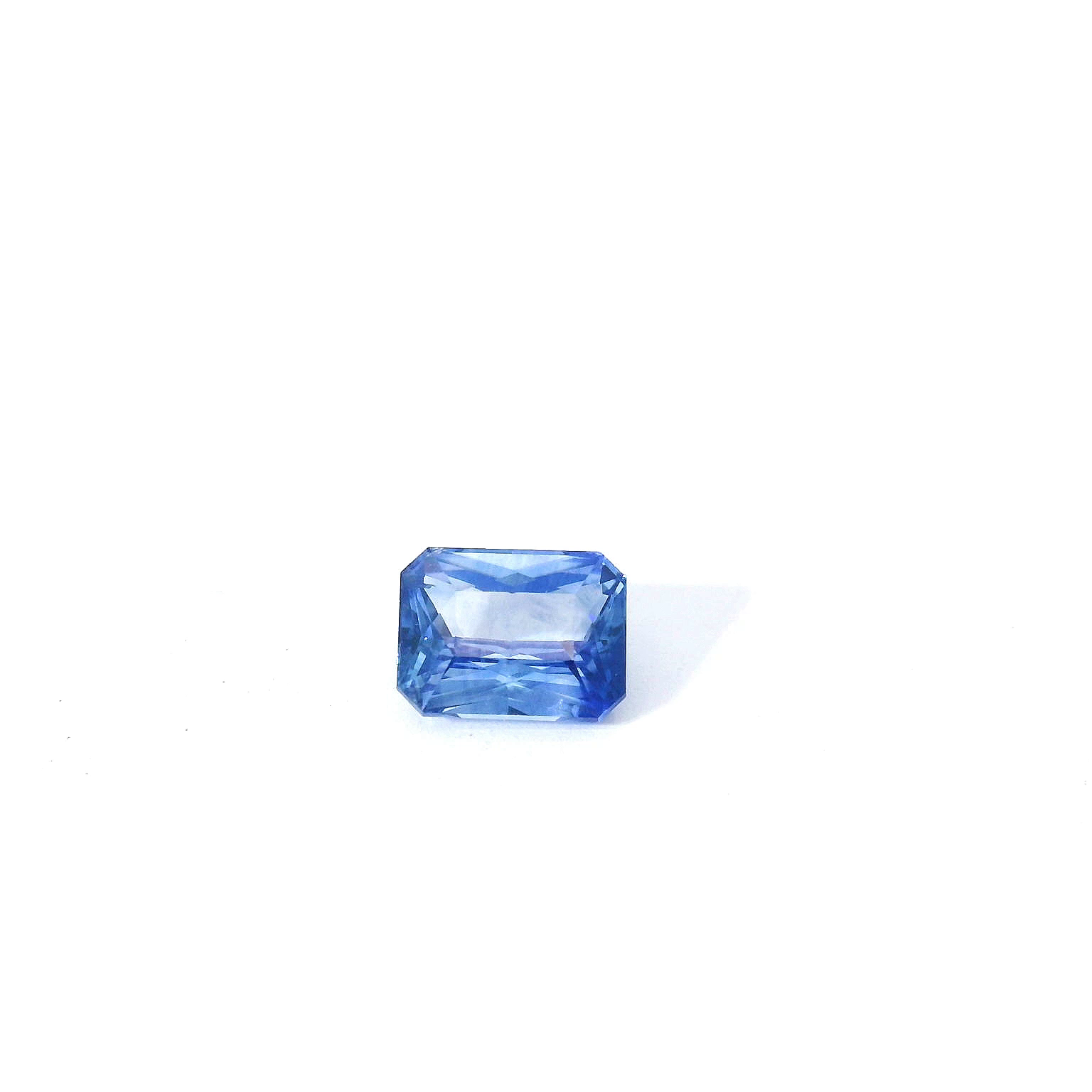 radiant cut blue sapphire