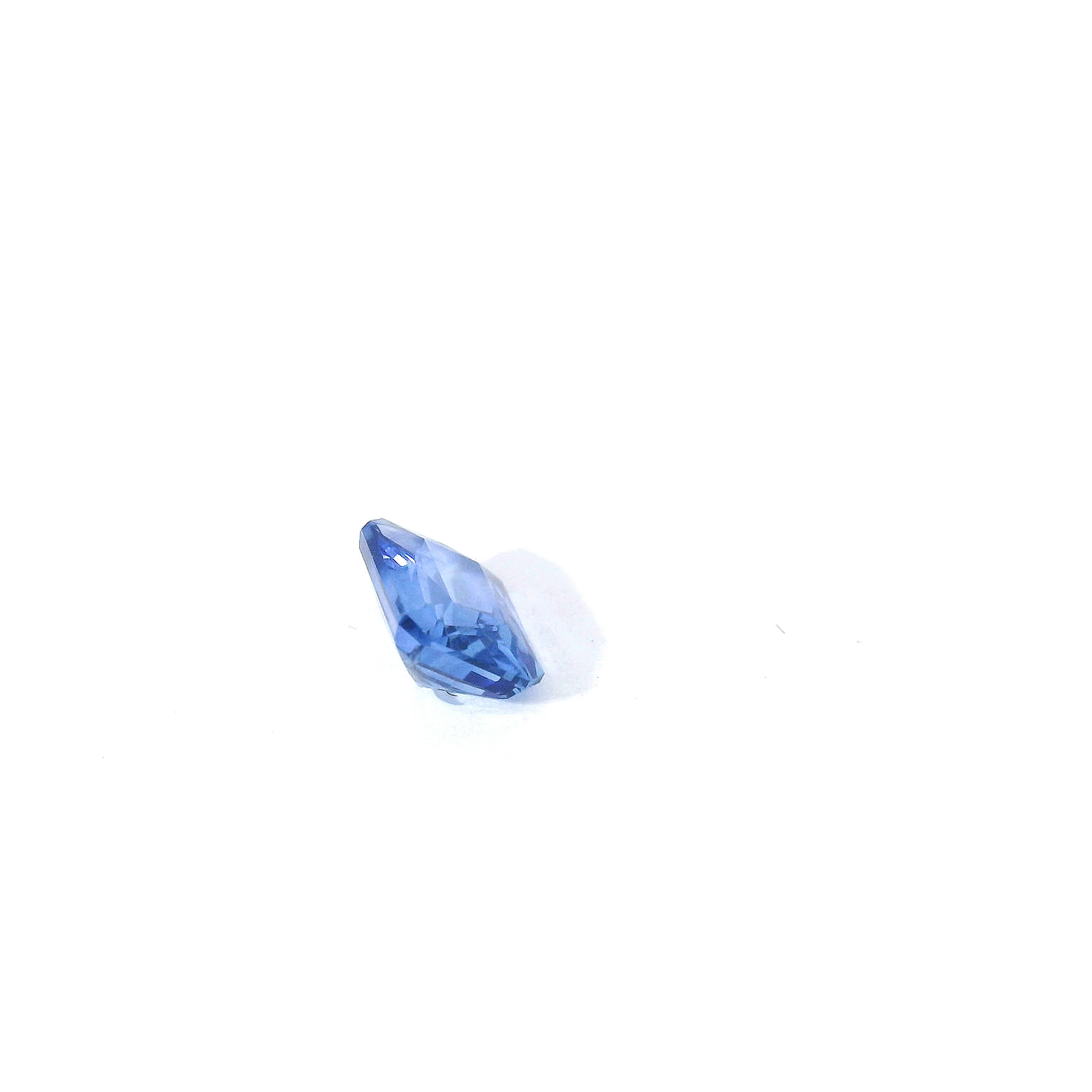 radiant cut blue sapphire