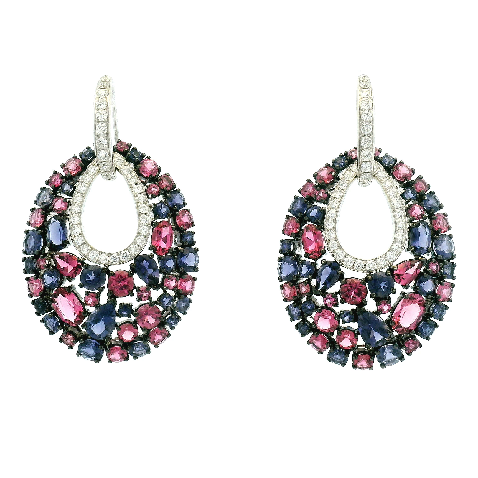 Elegant Multi-Colored Earrings