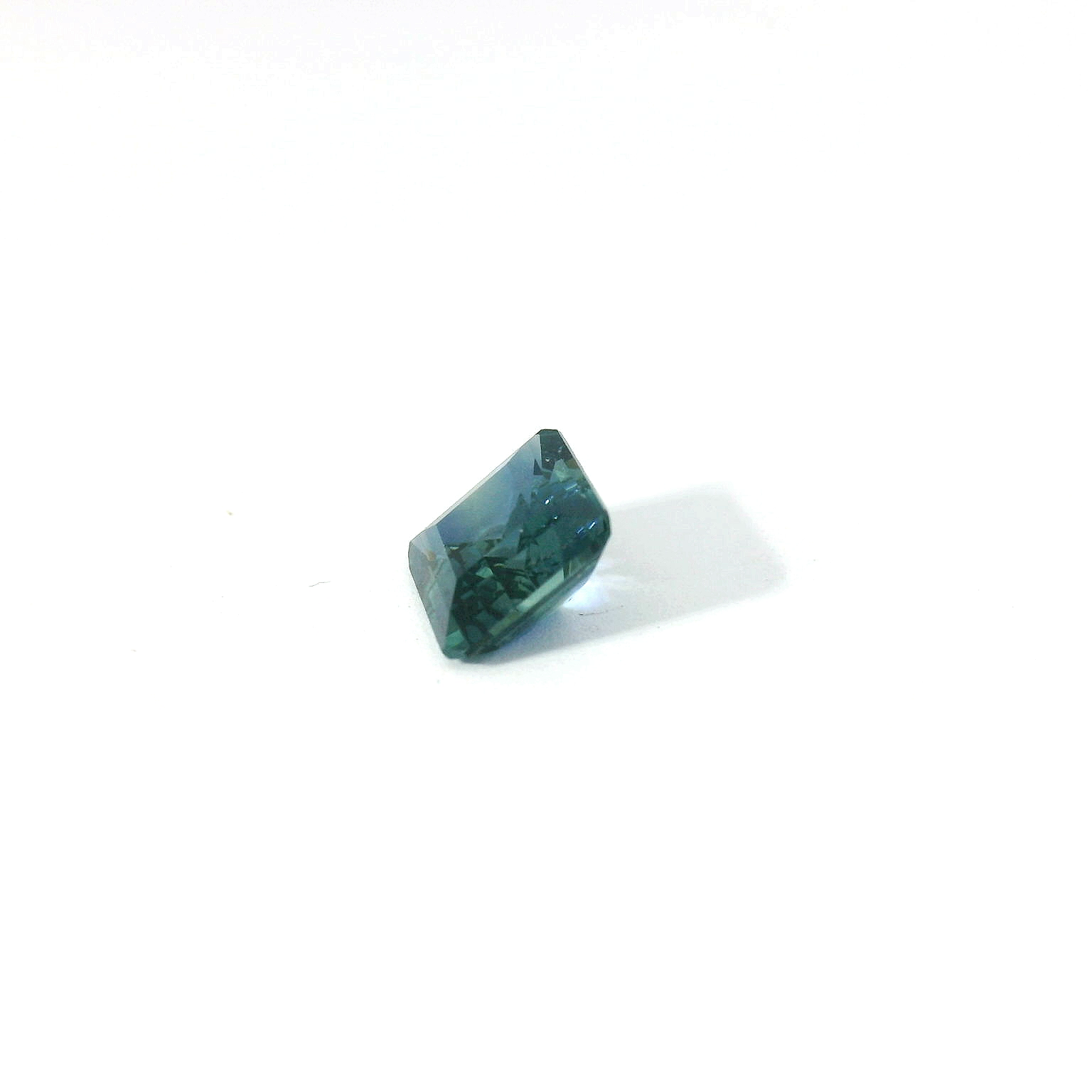 ascher cut blue sapphire
