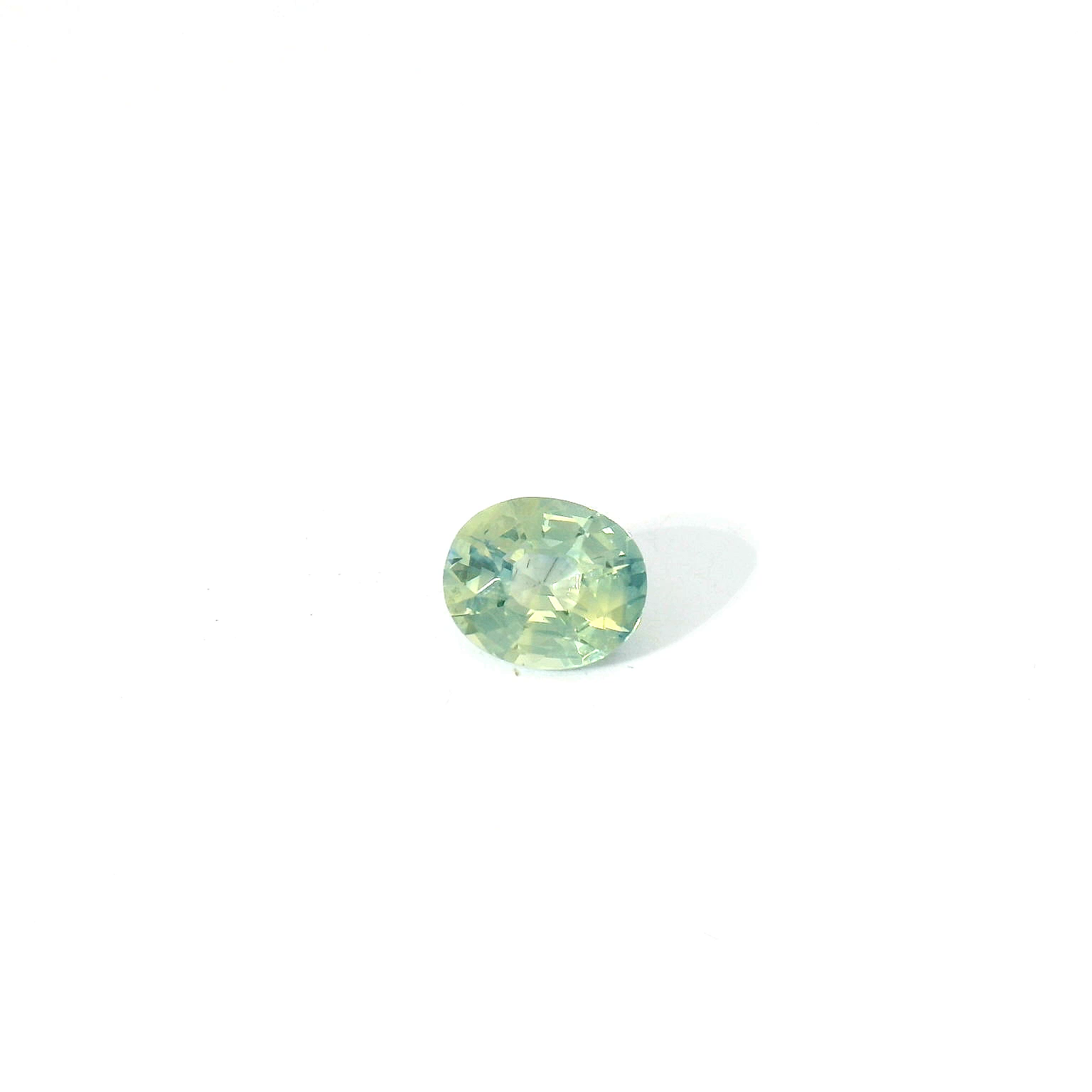 Oval Green sapphire