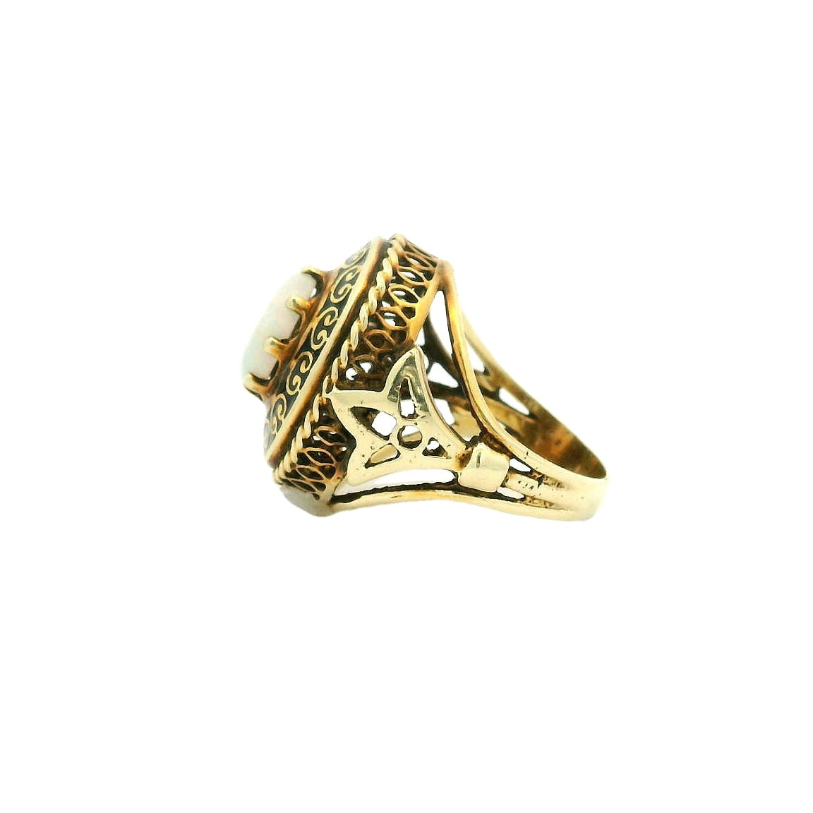 Vintage 14k Opal Ring