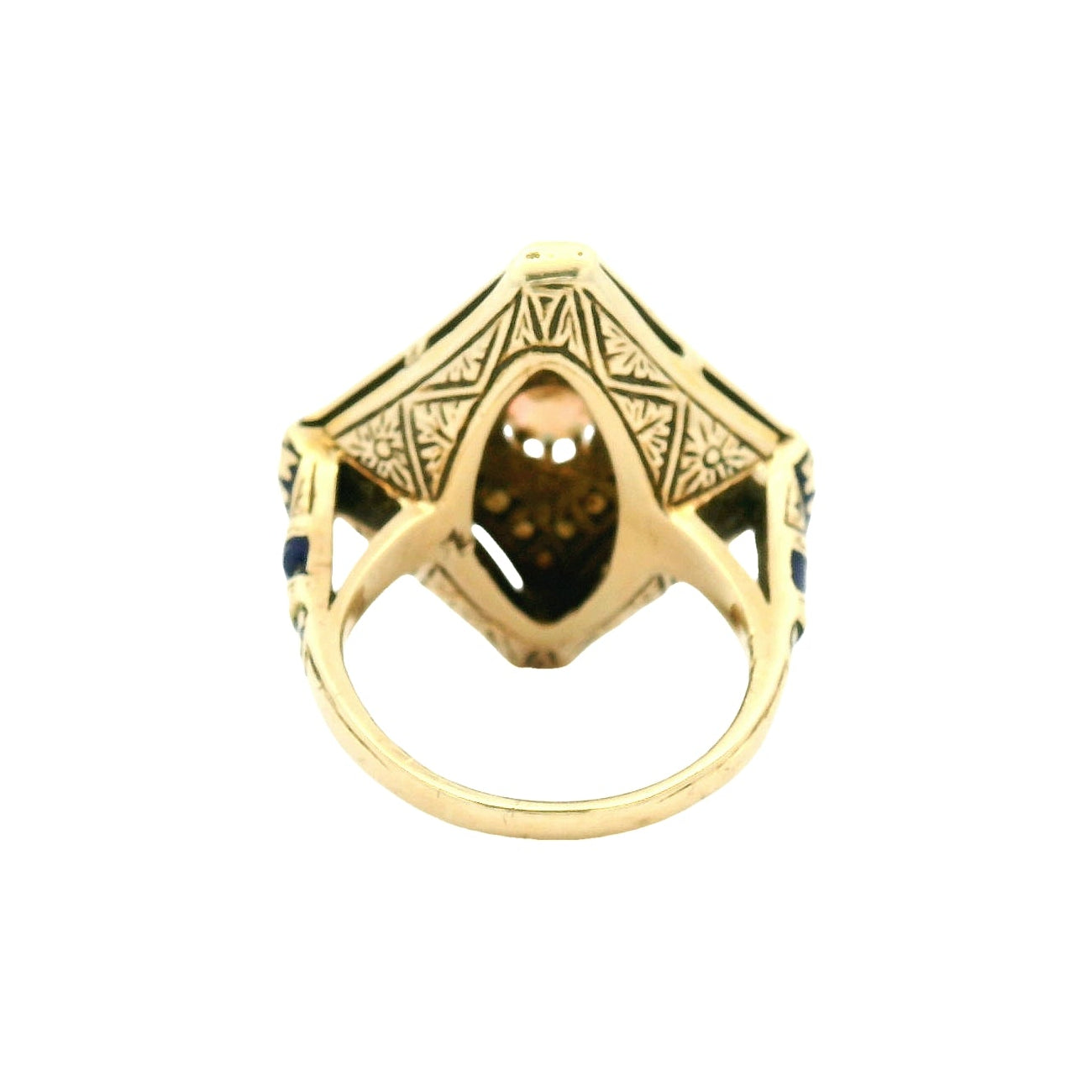 14KYG Vintage Fashion Ring
