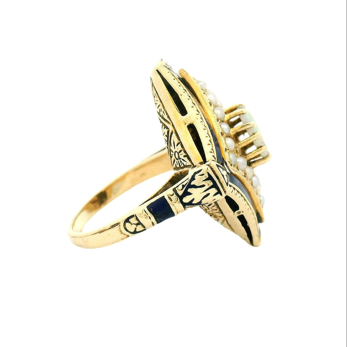 14KYG Vintage Fashion Ring