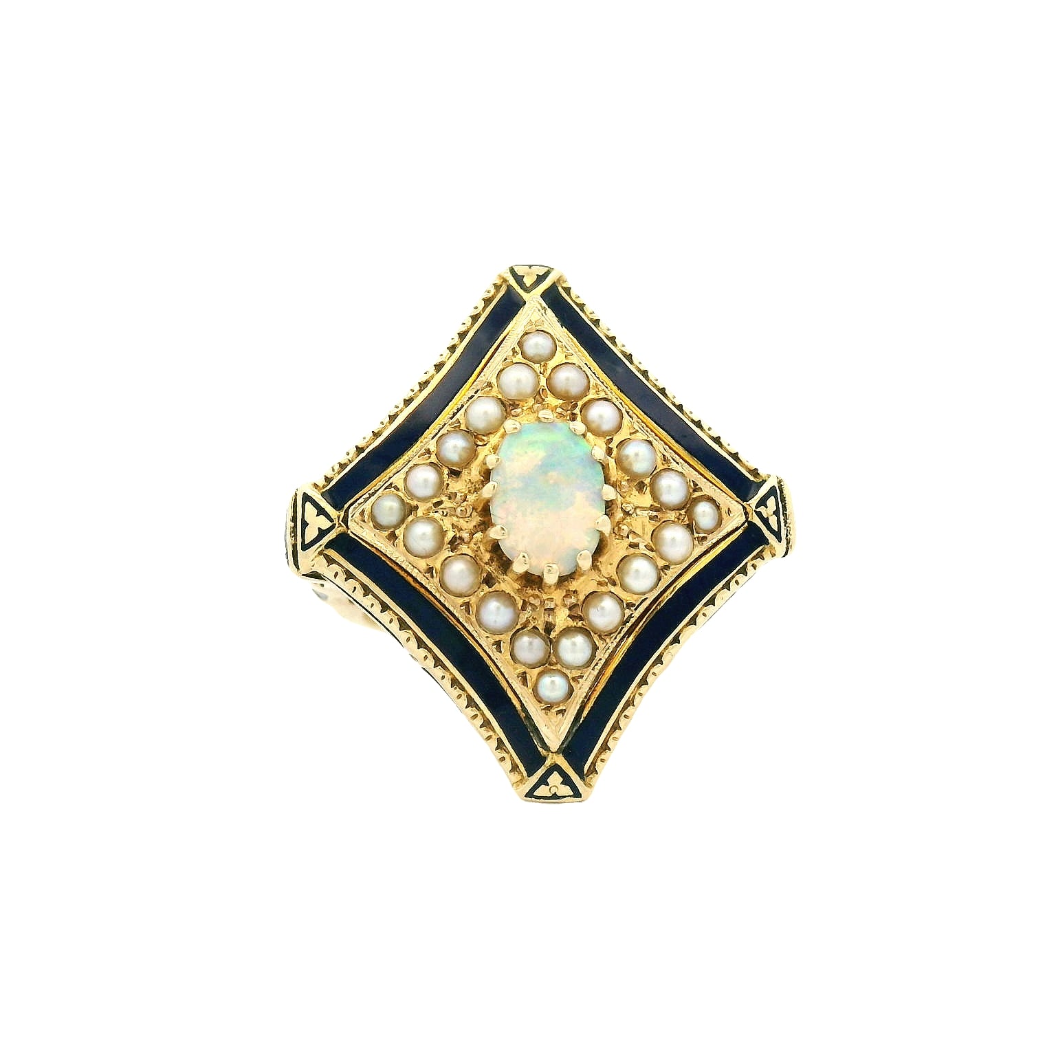 14KYG Vintage Fashion Ring