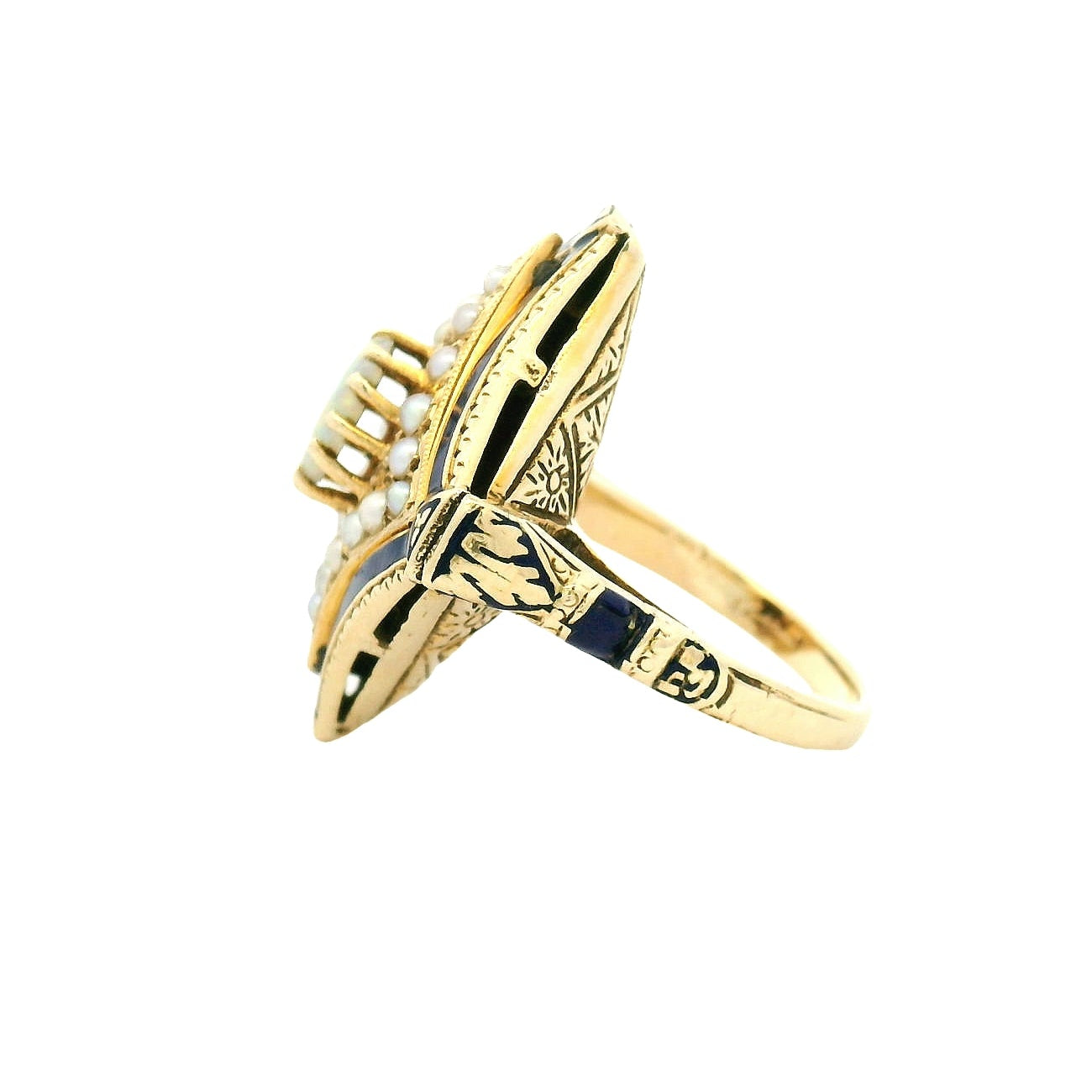 14KYG Vintage Fashion Ring
