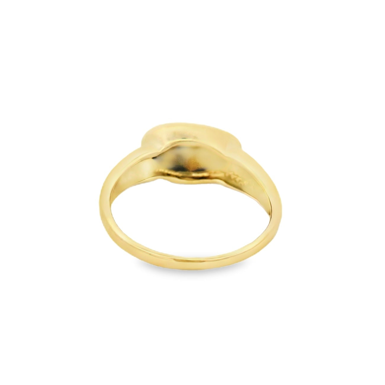 Yellow Gold Opal Signet