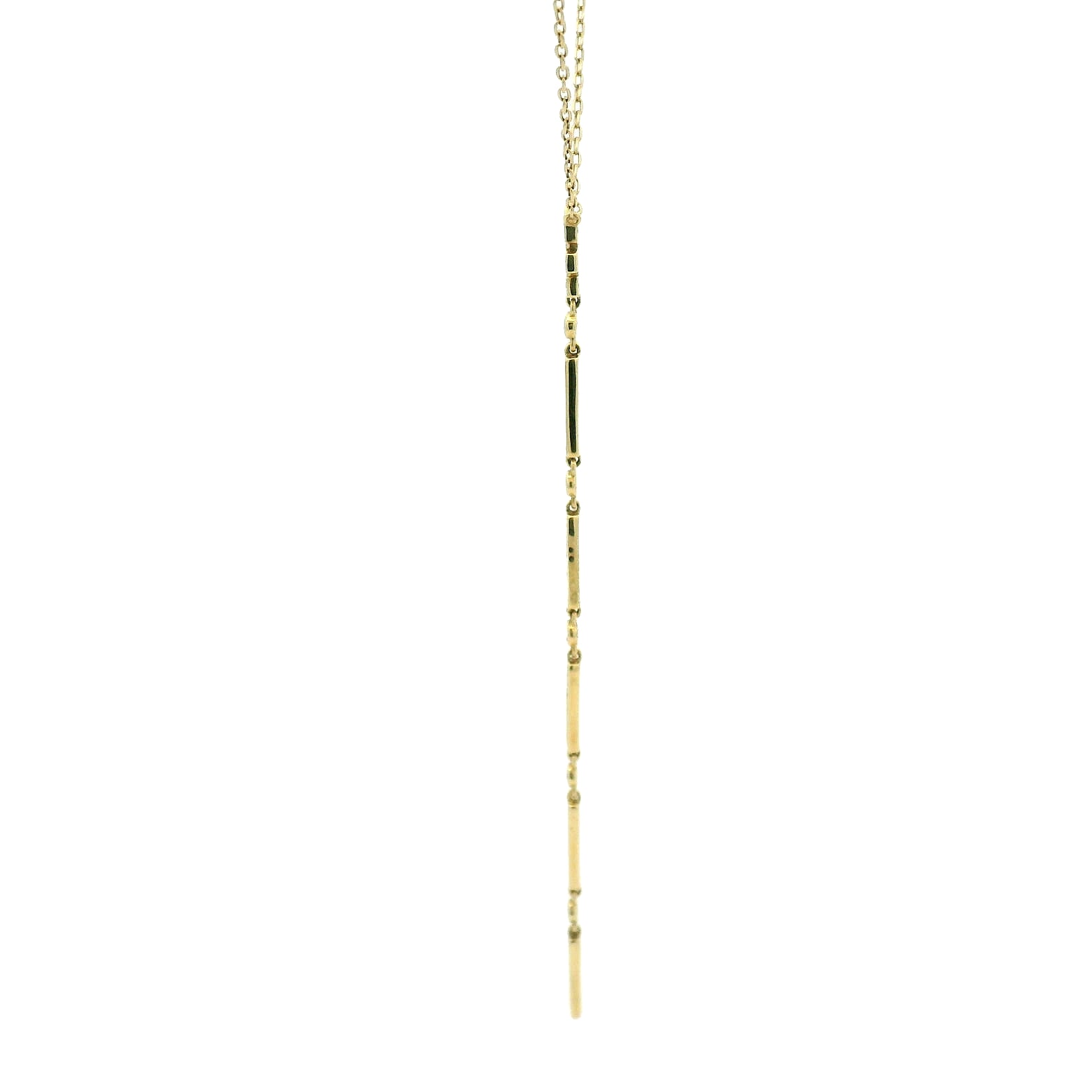 14KYG Lariat Charm Necklace