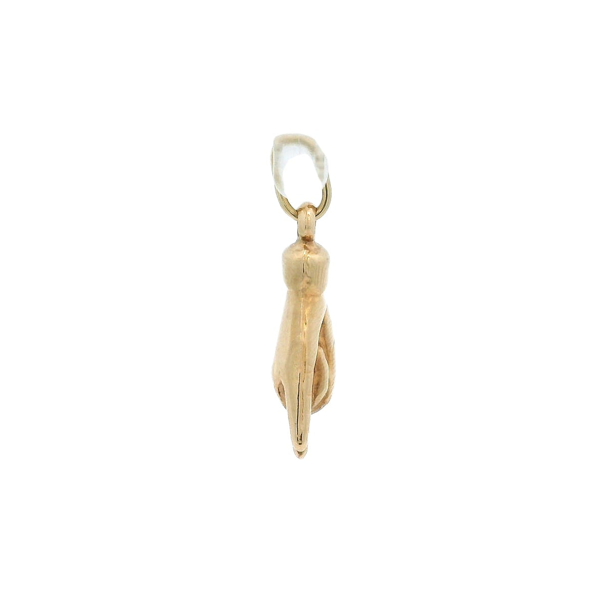 14K Yellow Gold Vintage 1 Hand Charm