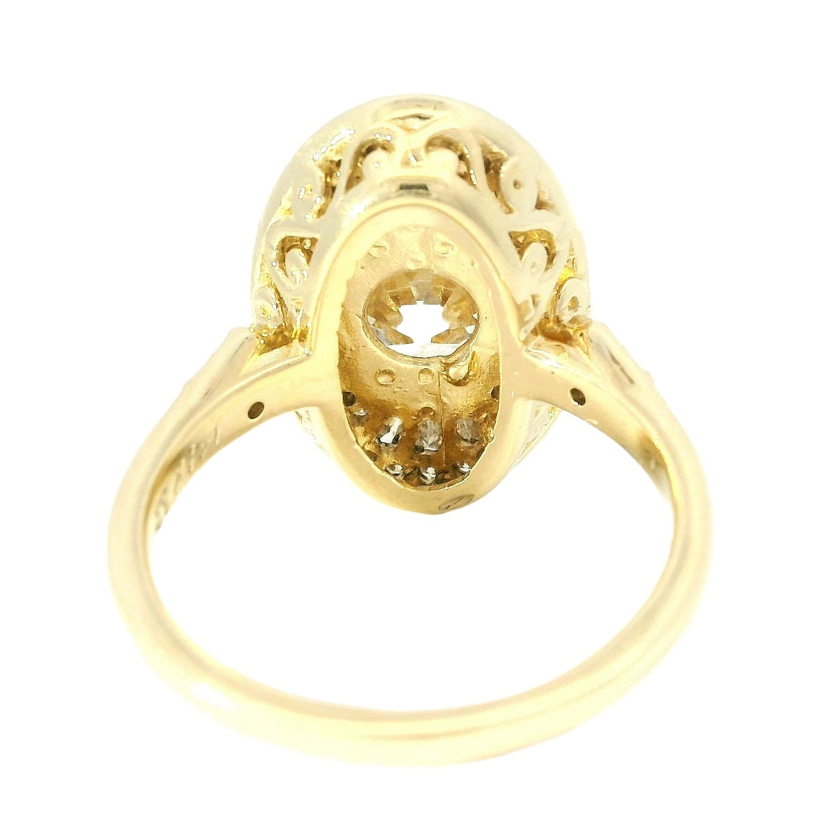 Elegant Diamond Halo Ring