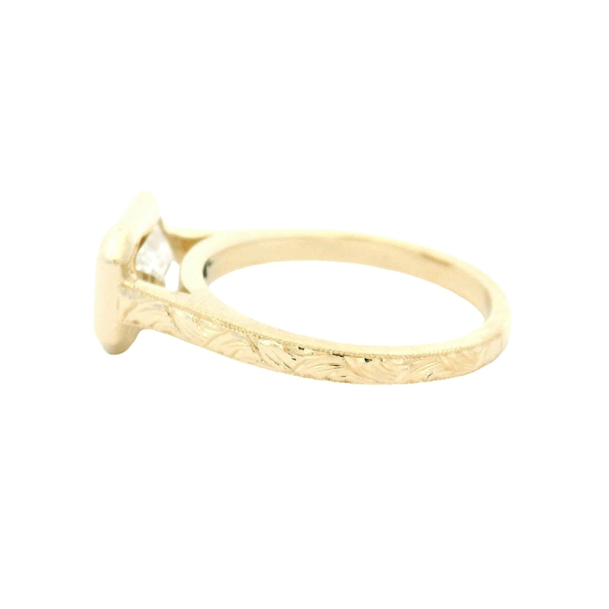 Elegant Emerald-Cut Diamond Ring