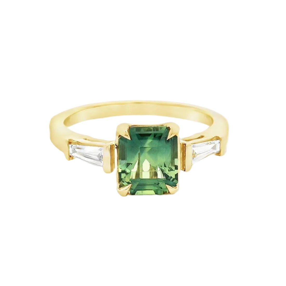 Elegant Emerald Cut Ring