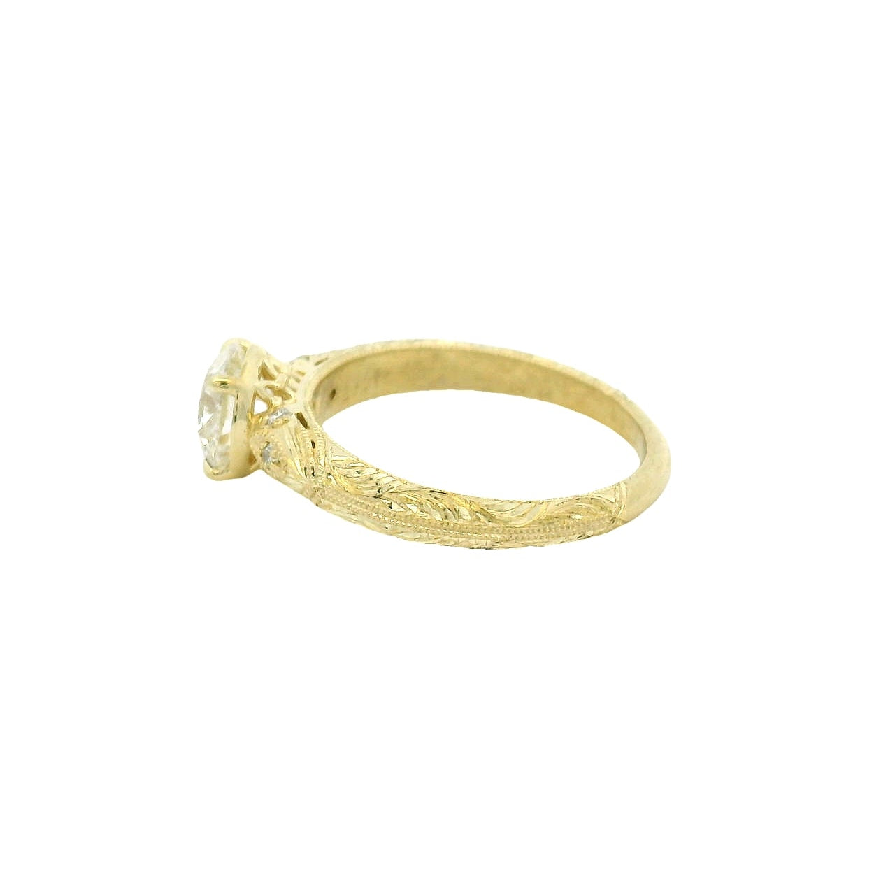 Elegant Gold Engagement Ring