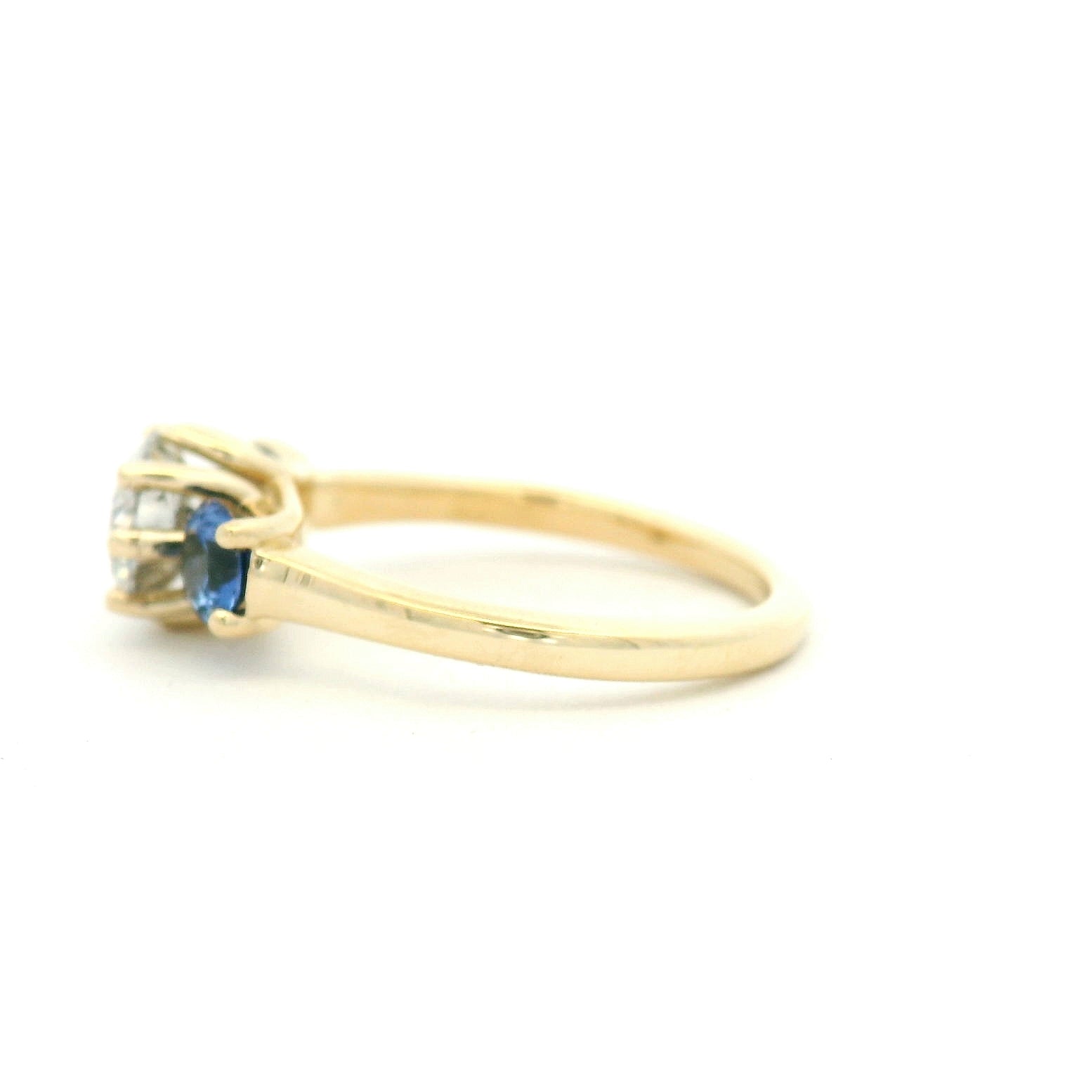 Elegant Three-Stone Ring