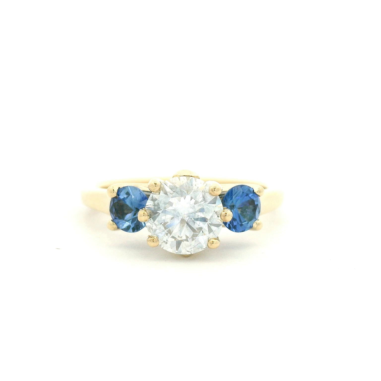Elegant Three-Stone Ring