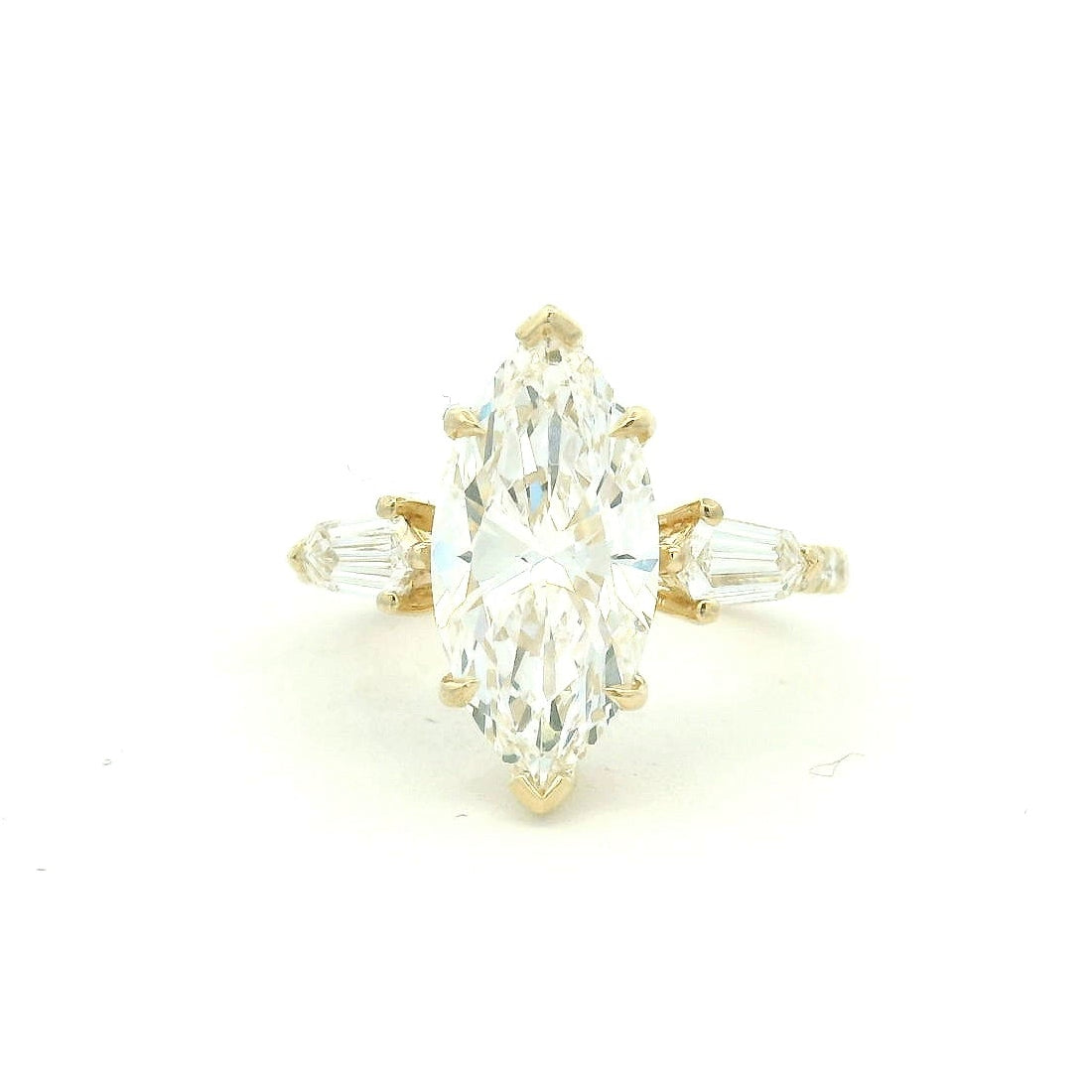 Elegant Marquise Cut Diamond Ring