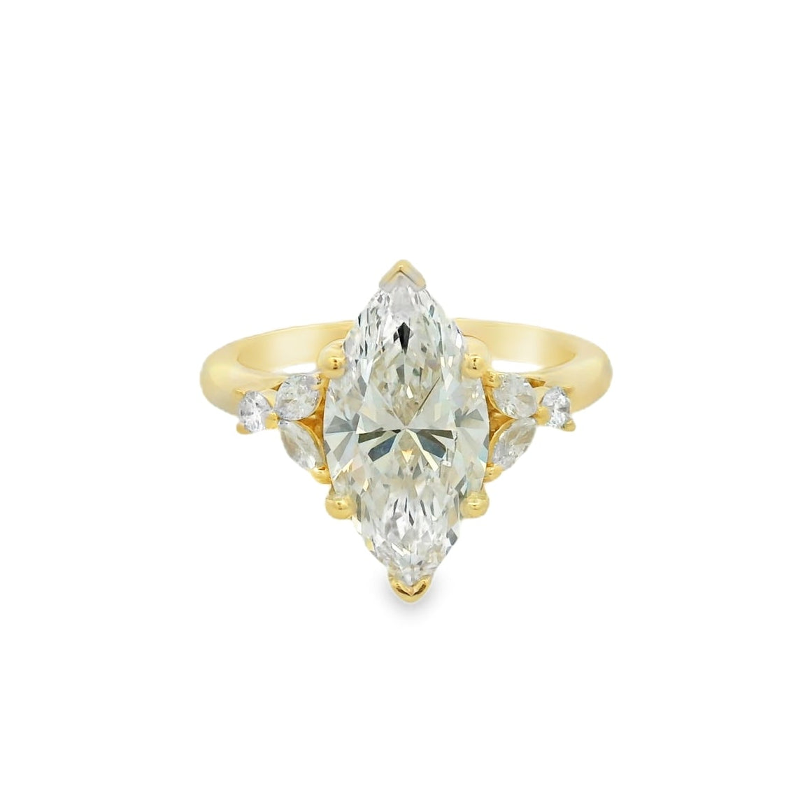 14KYG LG Diamond Engagement Ring