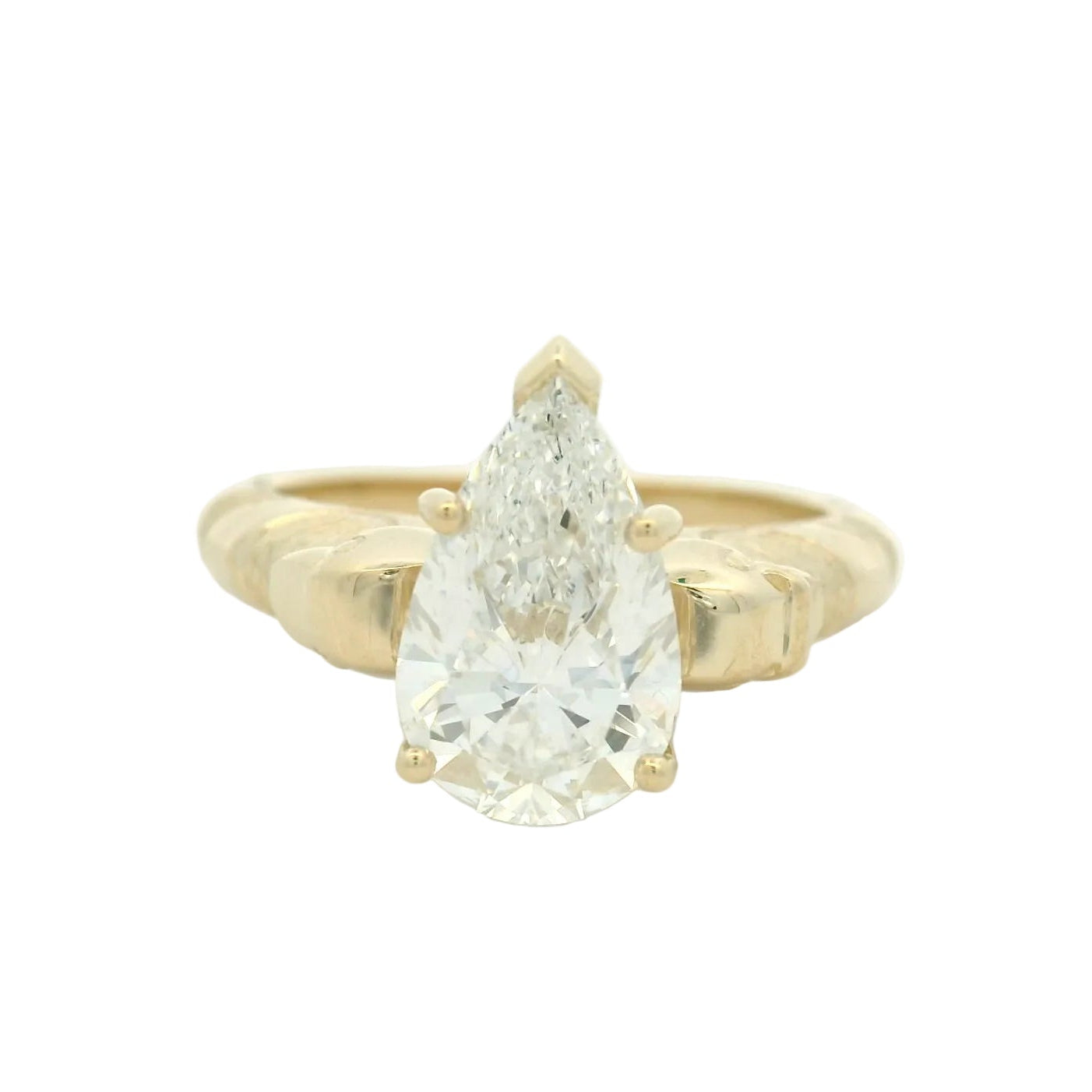 14KYG Diamond Engagement Ring
