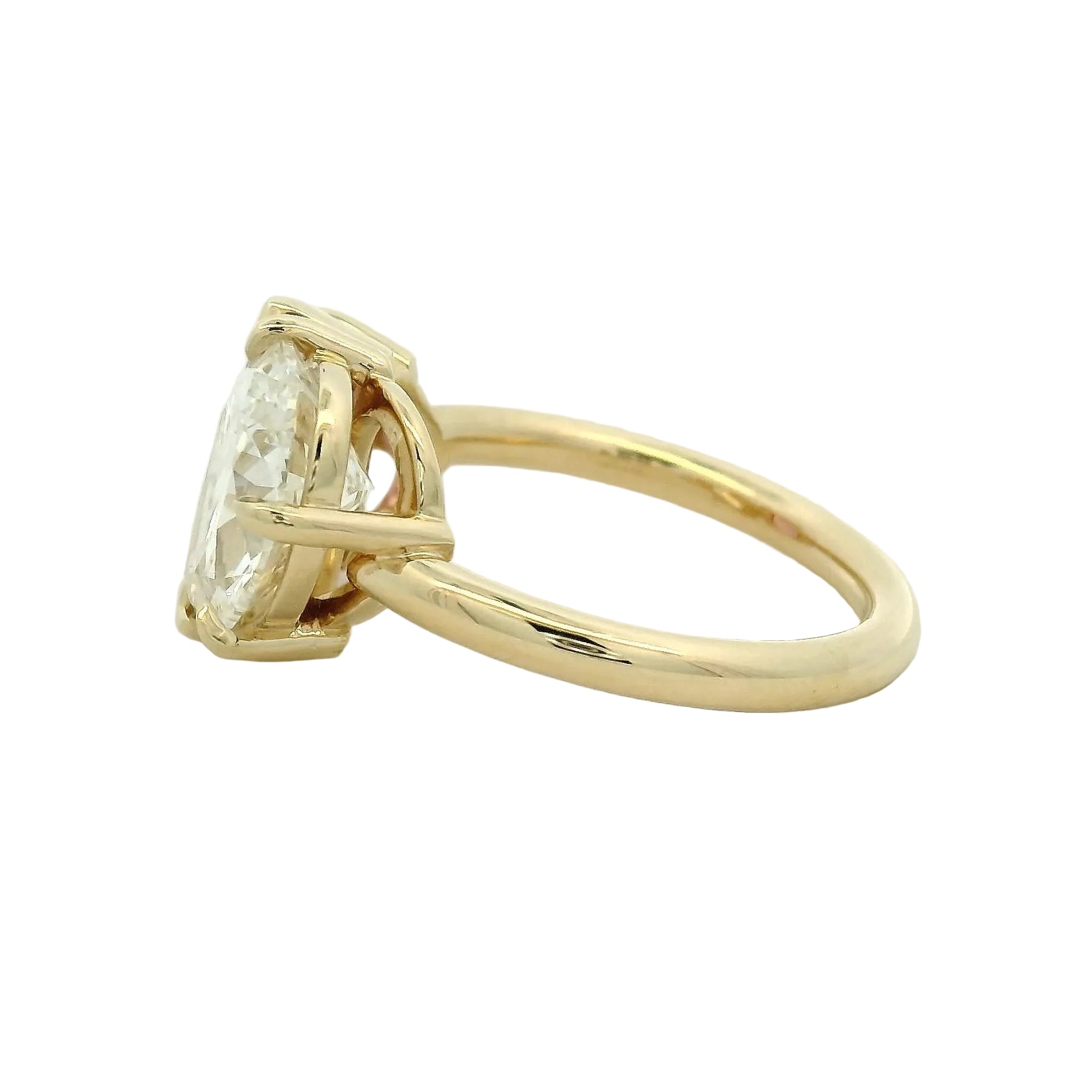 14KT YELLOW GOLD MOI ET TOI RING