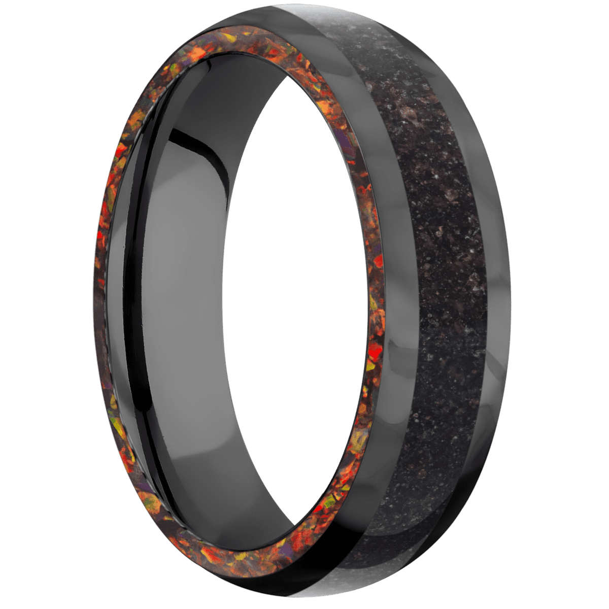 Zirconium + Rockpolish Finish