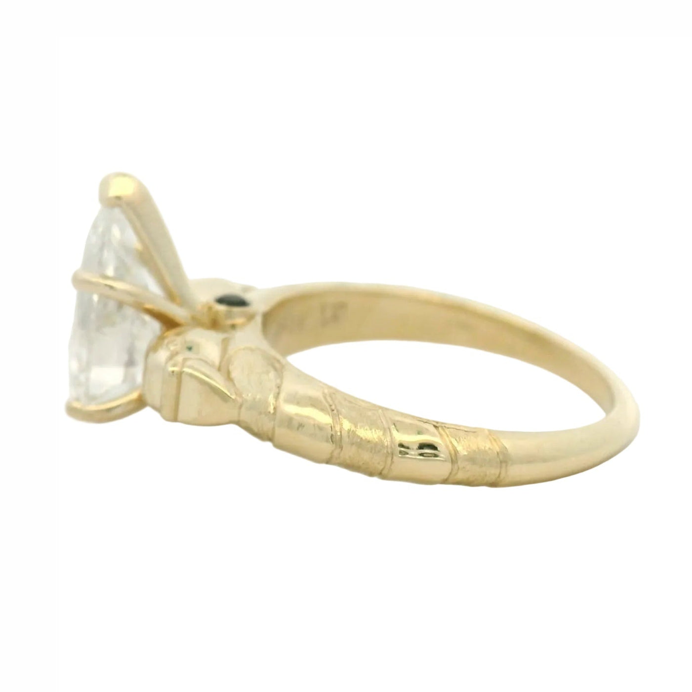 14KYG Diamond Engagement Ring