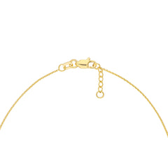 14k Mini CZ Evil Eye Adjustable Bracelet