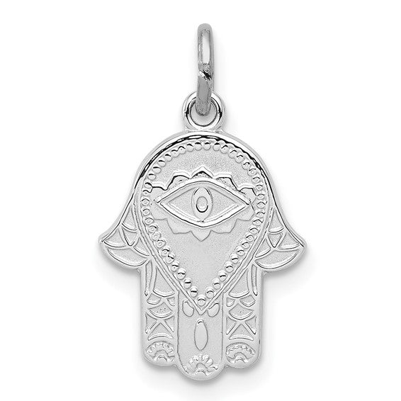Silver Hamsa Pendant