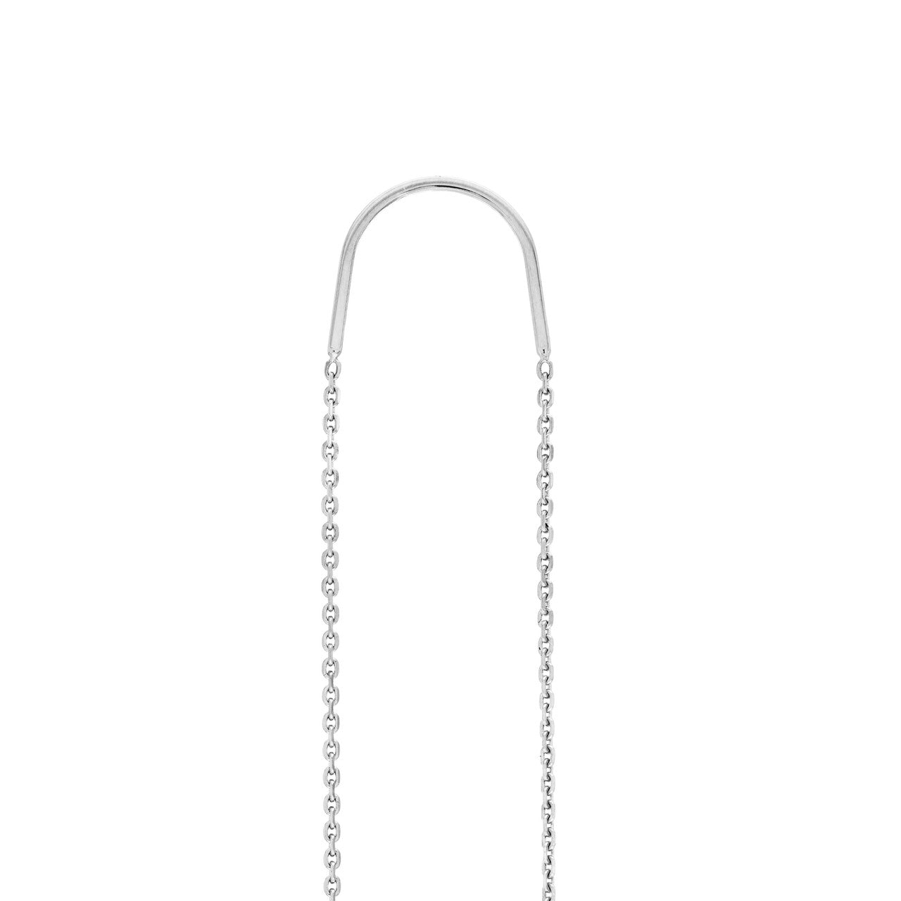 14k yellow gold diamond threaded earrings