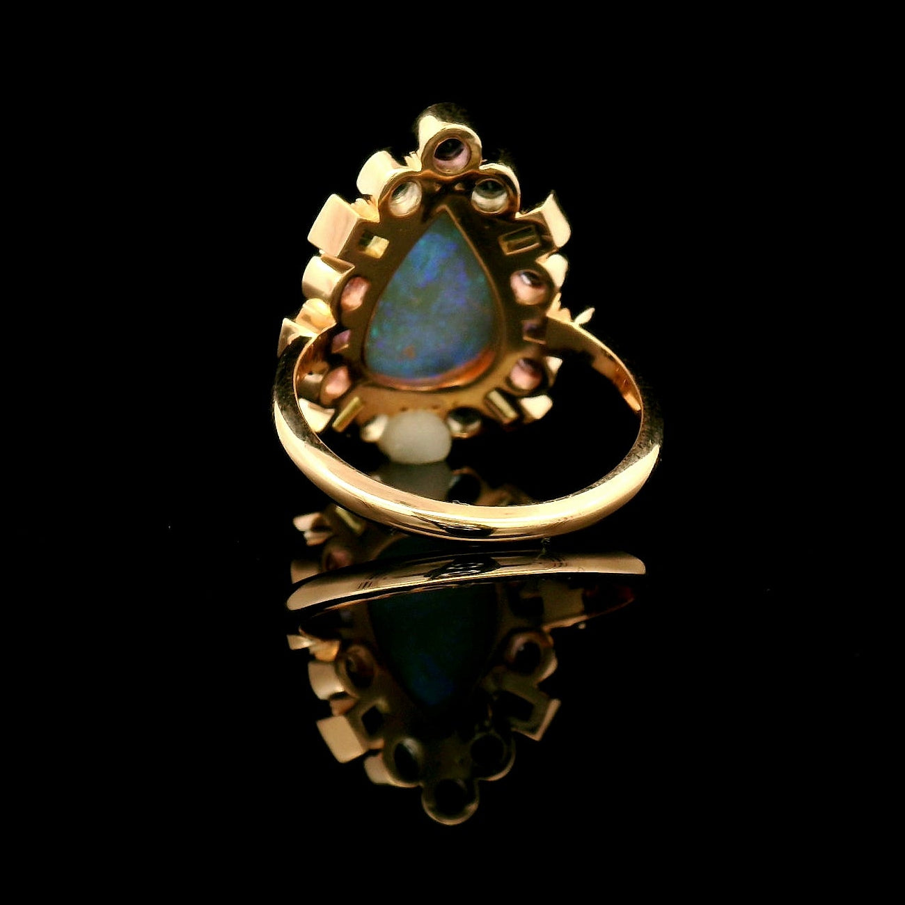 Stunning Opal and Gemstone Ring