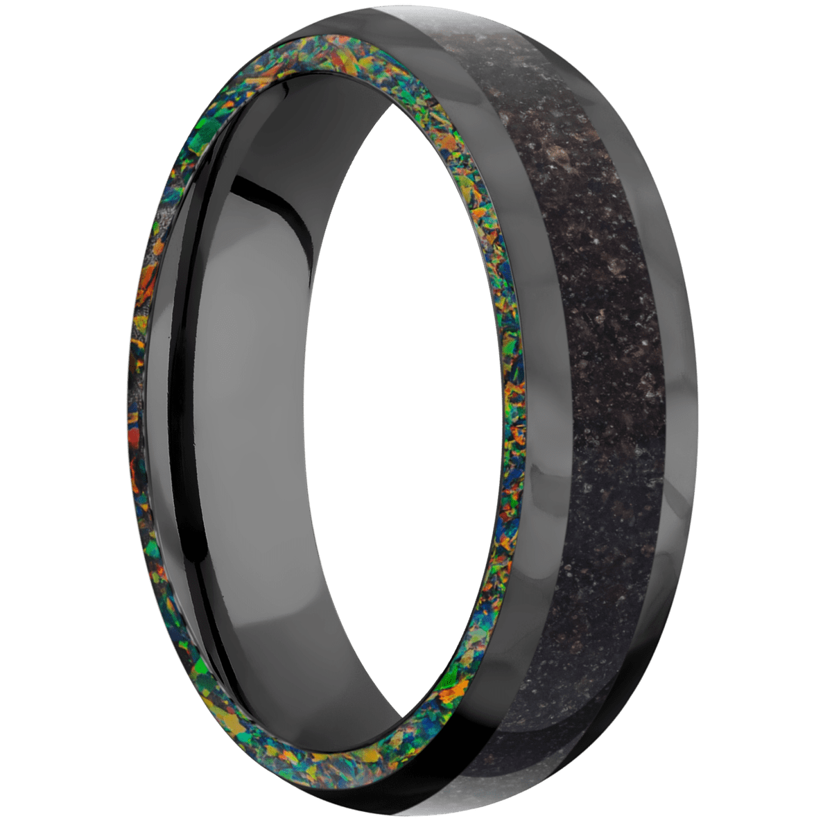 Zirconium + Rockpolish Finish