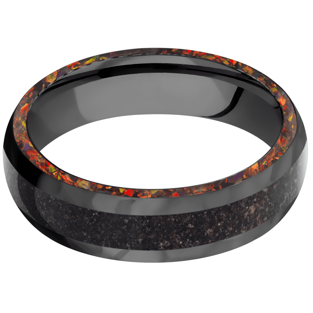 Zirconium + Rockpolish Finish