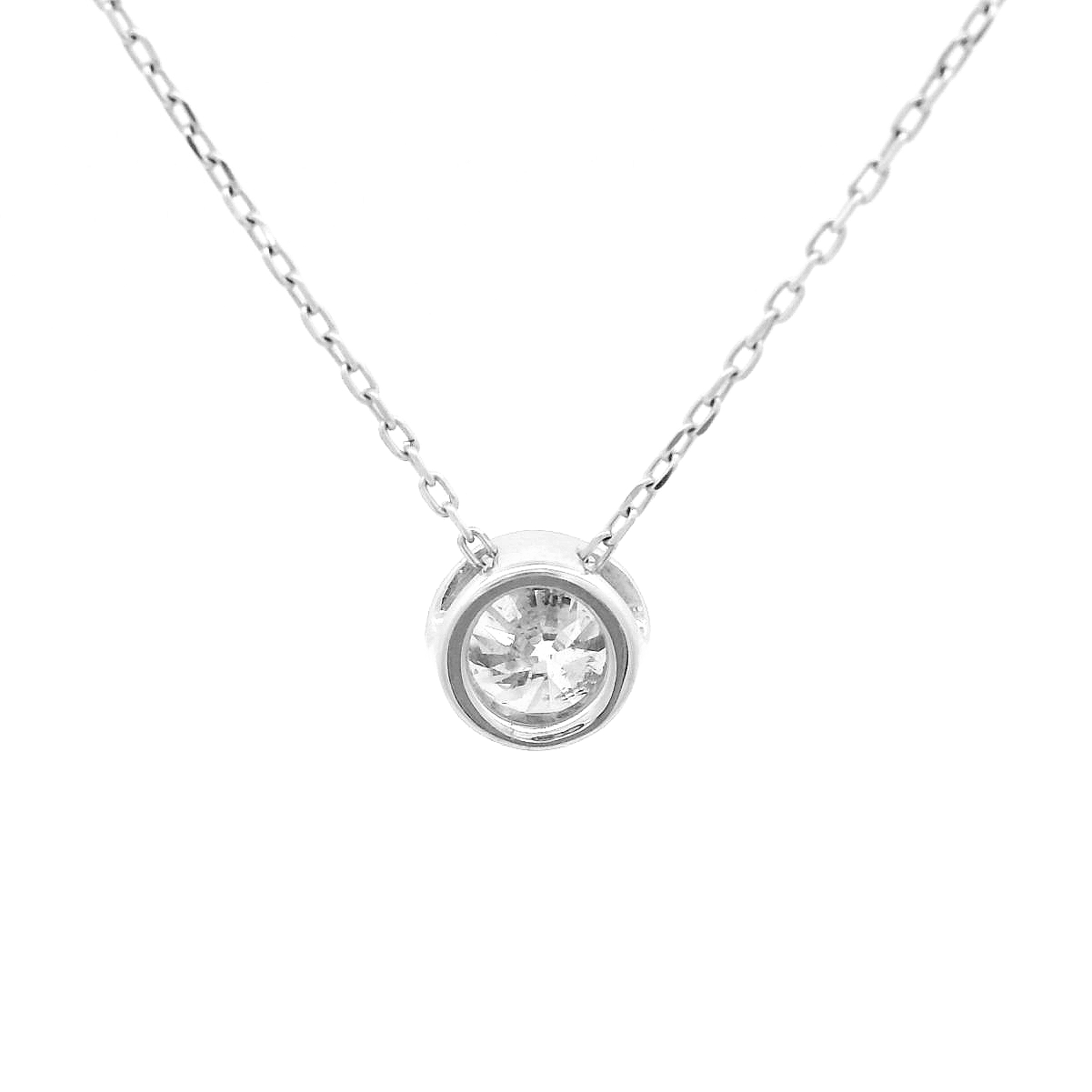18KWG Diamond Necklace