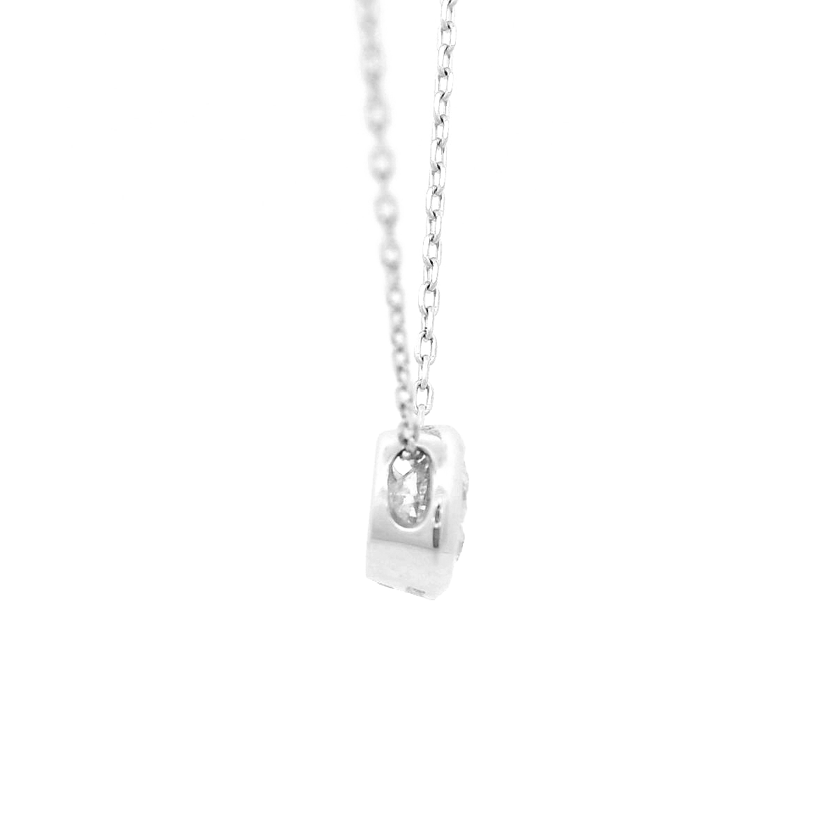 18KWG Diamond Necklace