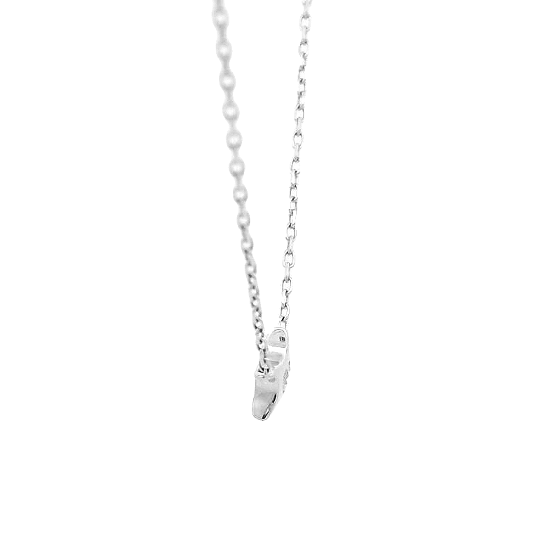 18KWG Star Necklace