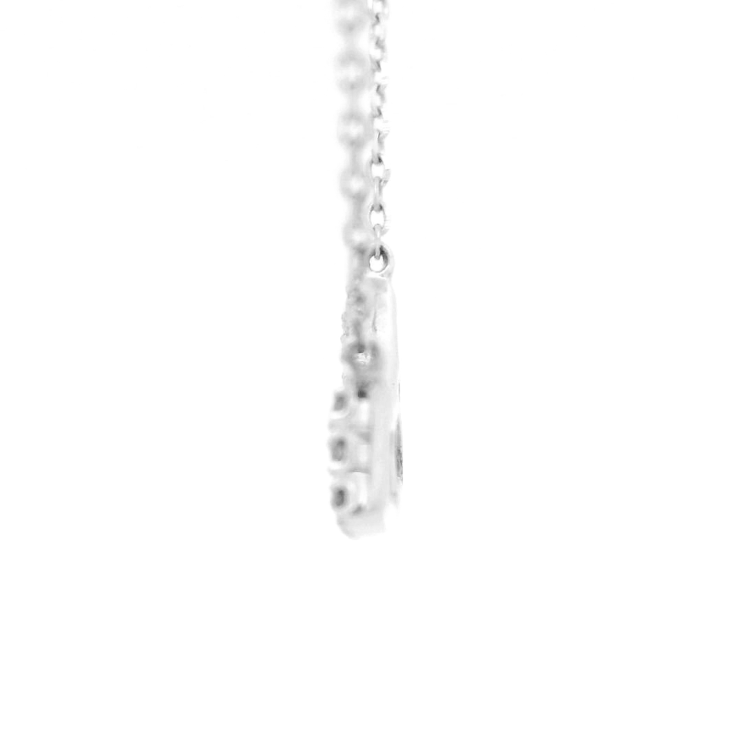 14KWG Diamond Necklace