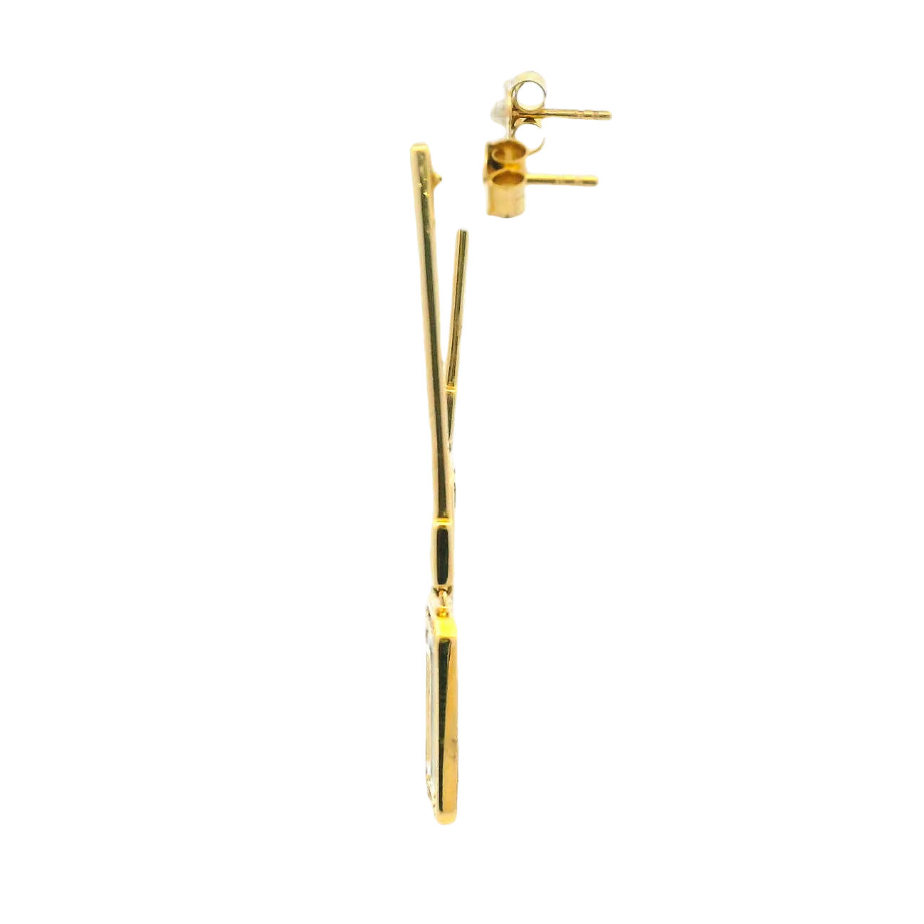 14KYG  Drop Earrings
