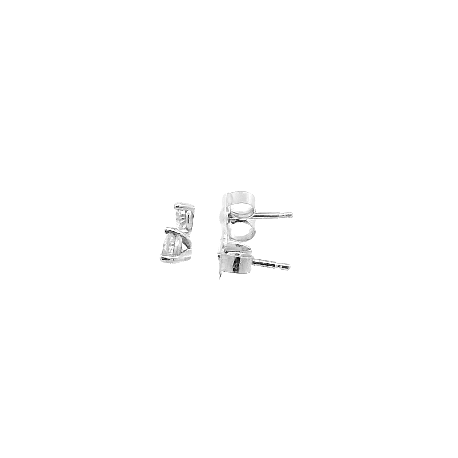 14KWG Diamond Stud Earrings