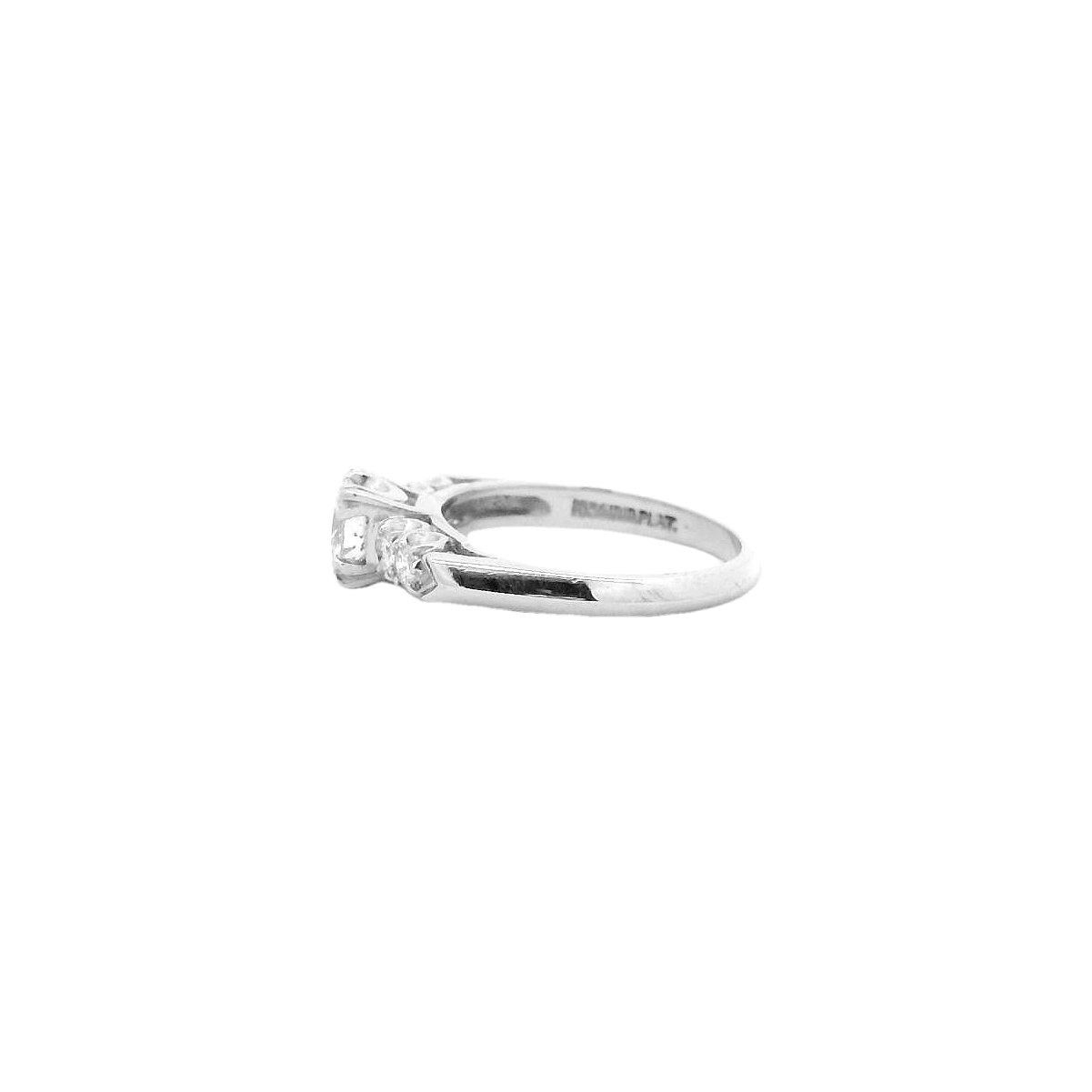 Vintage Platinum Engagement Ring