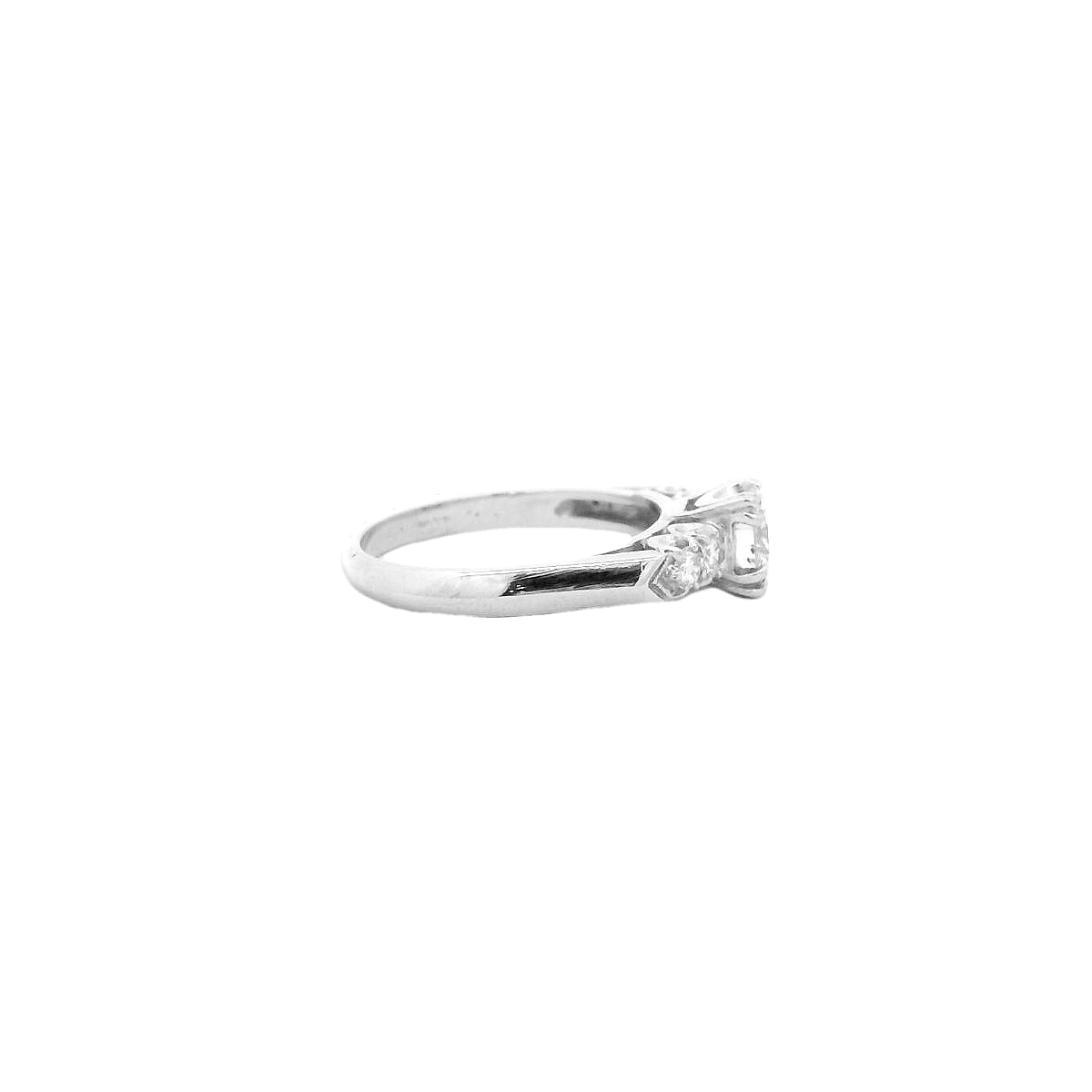 Vintage Platinum Engagement Ring
