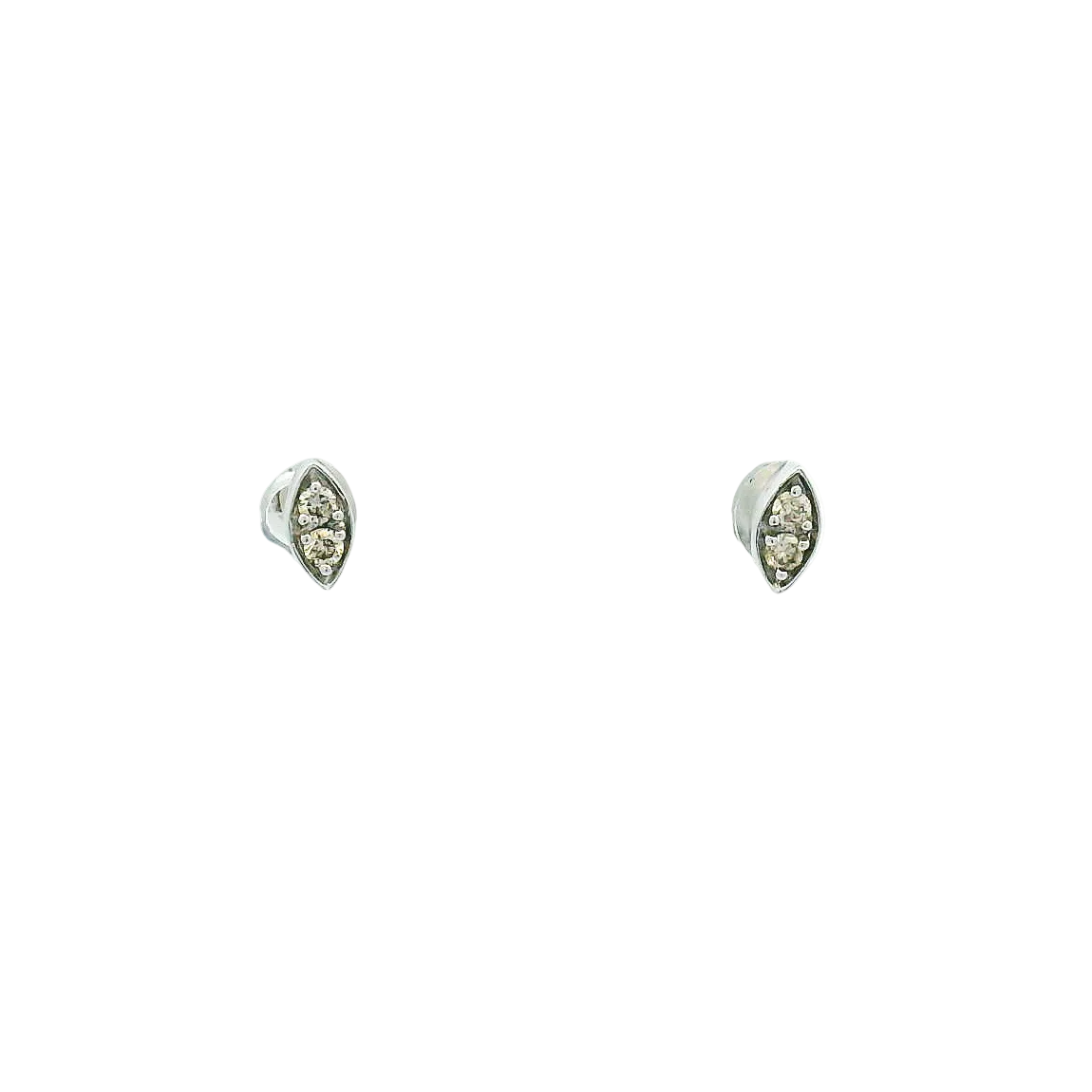 14KWG Diamond Stud Earrings