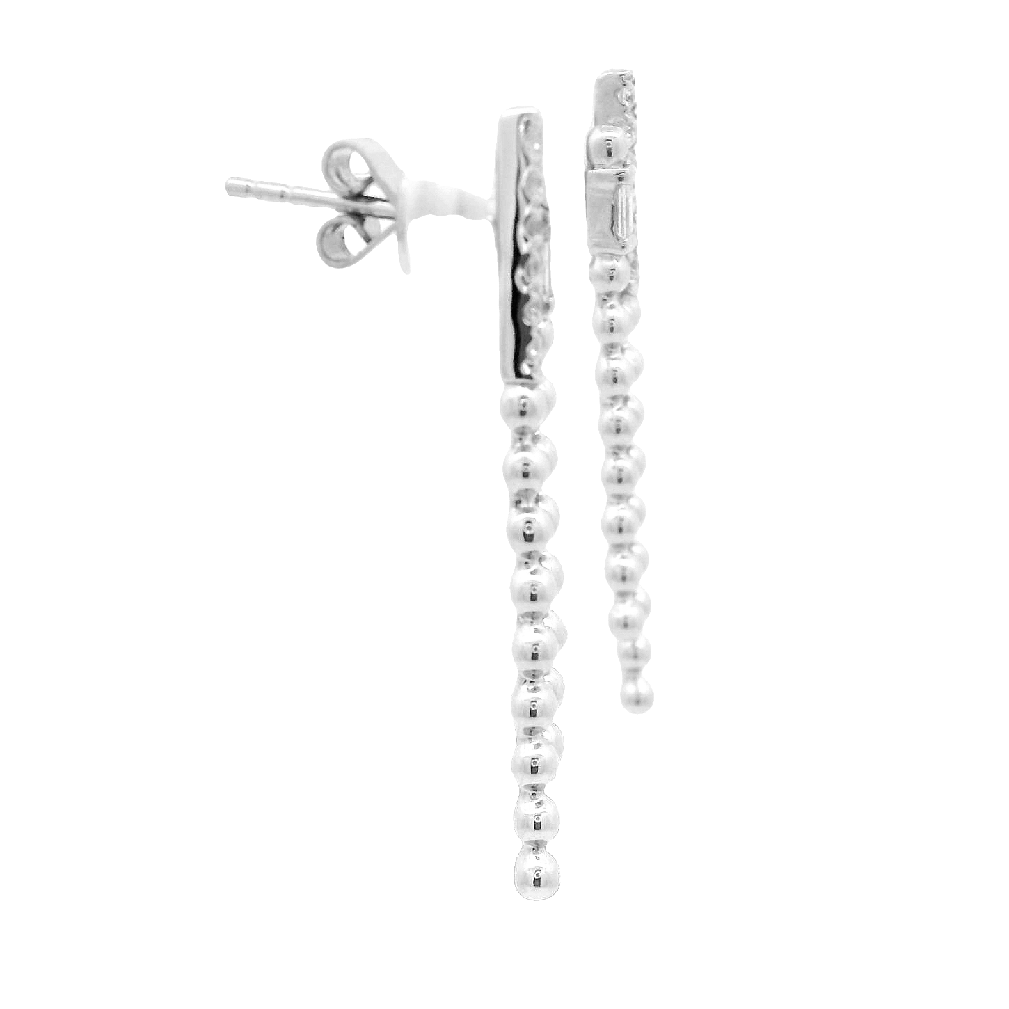 14KWG Drop Earrings