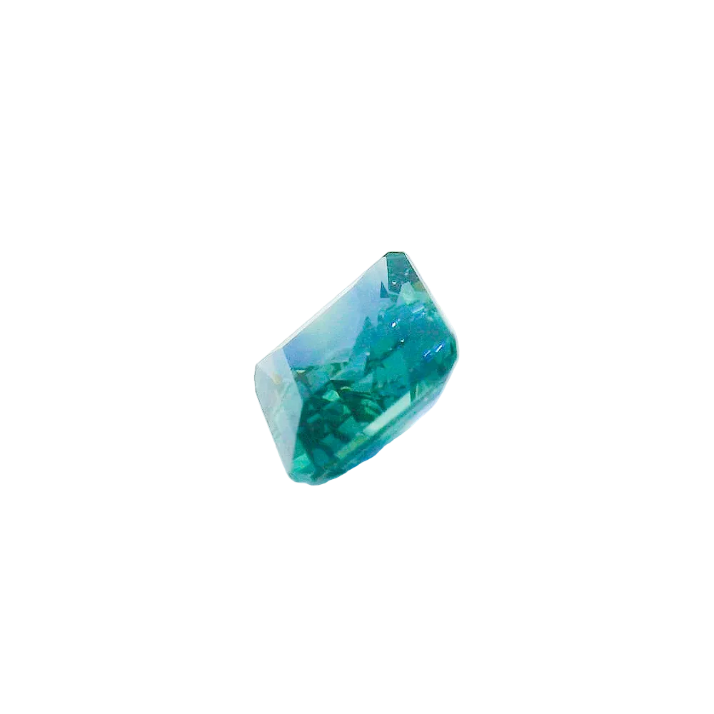 ascher cut blue sapphire