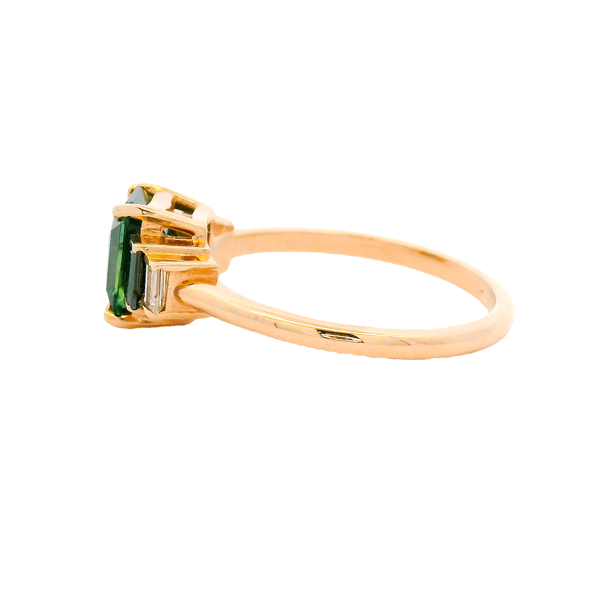 Elegant Green Gemstone Ring