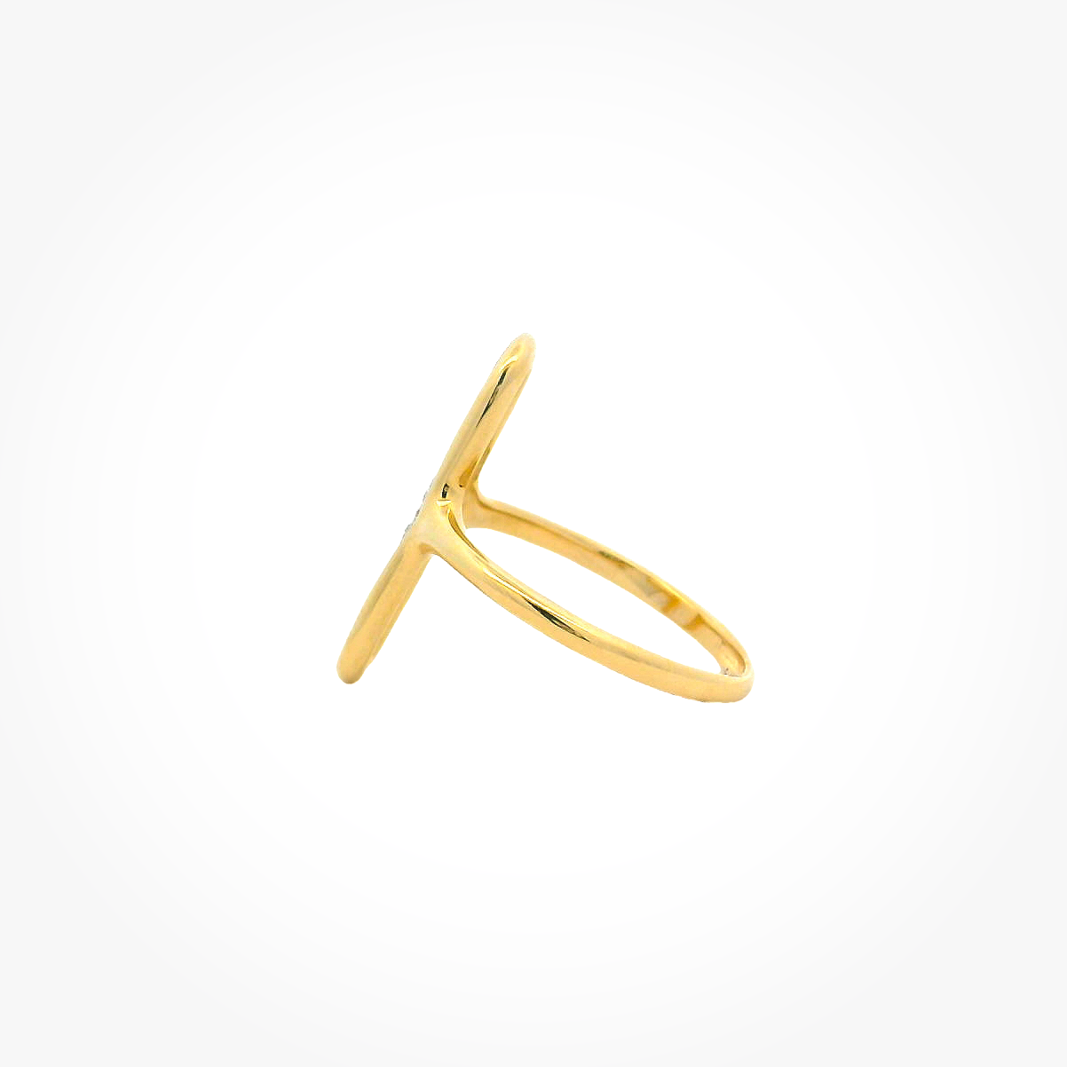 14KYG Geometric Fashion Ring