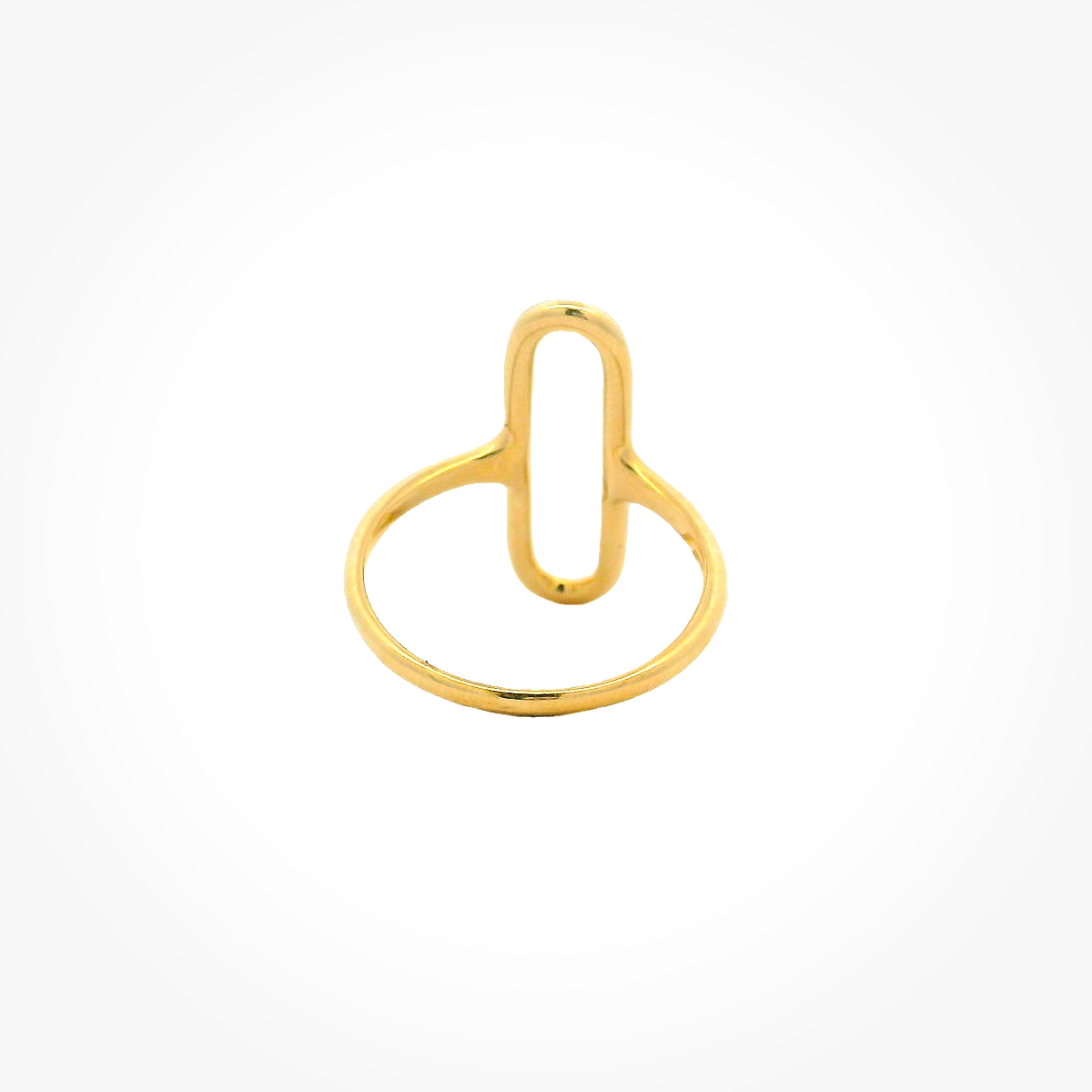14KYG Geometric Fashion Ring