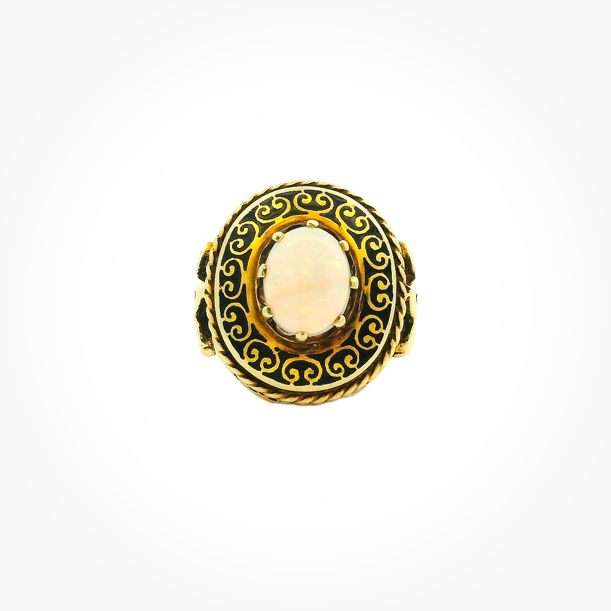 Vintage 14k Opal Ring
